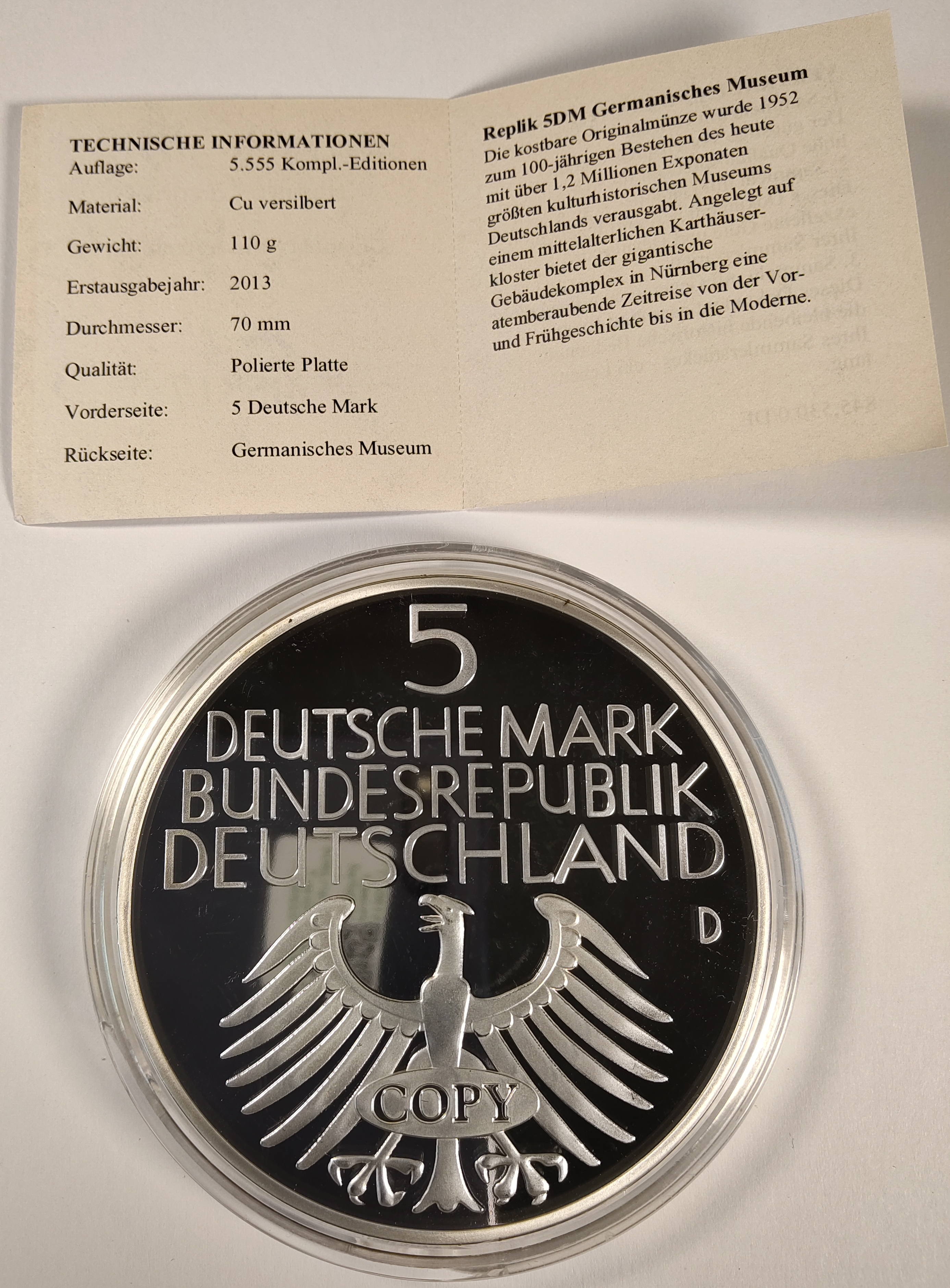 Pamětní mince - Německo, č.9