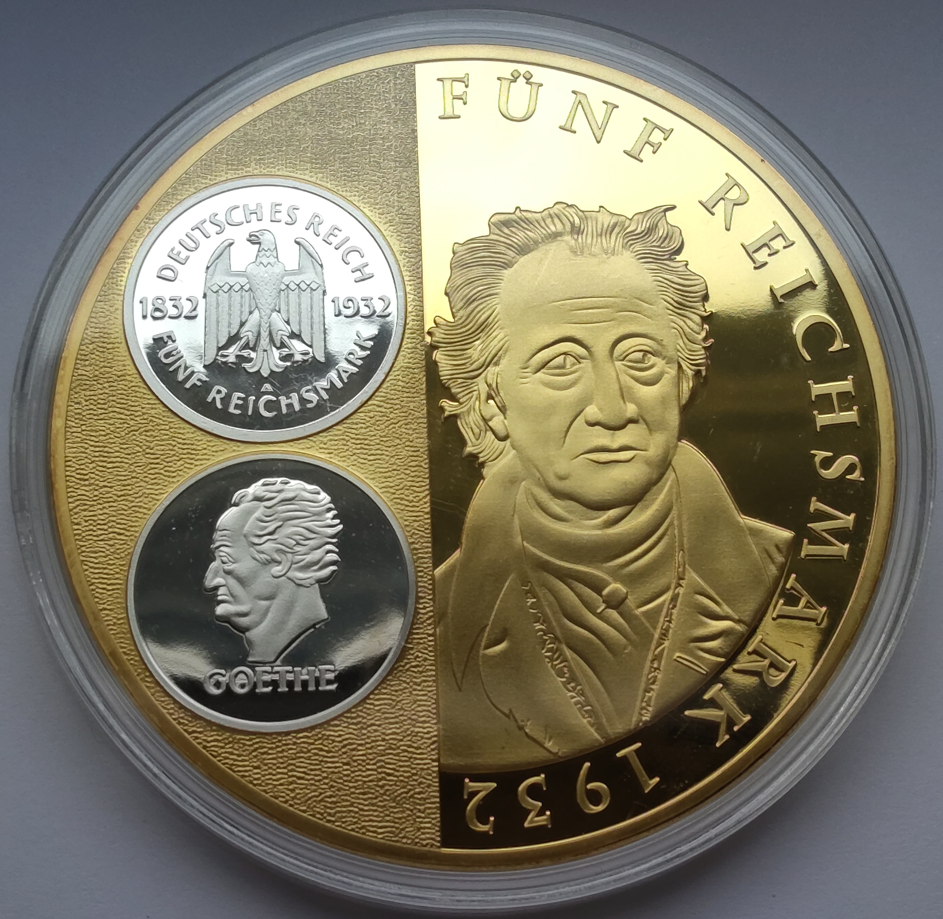 Pamětní mince Německo Goethe č.4