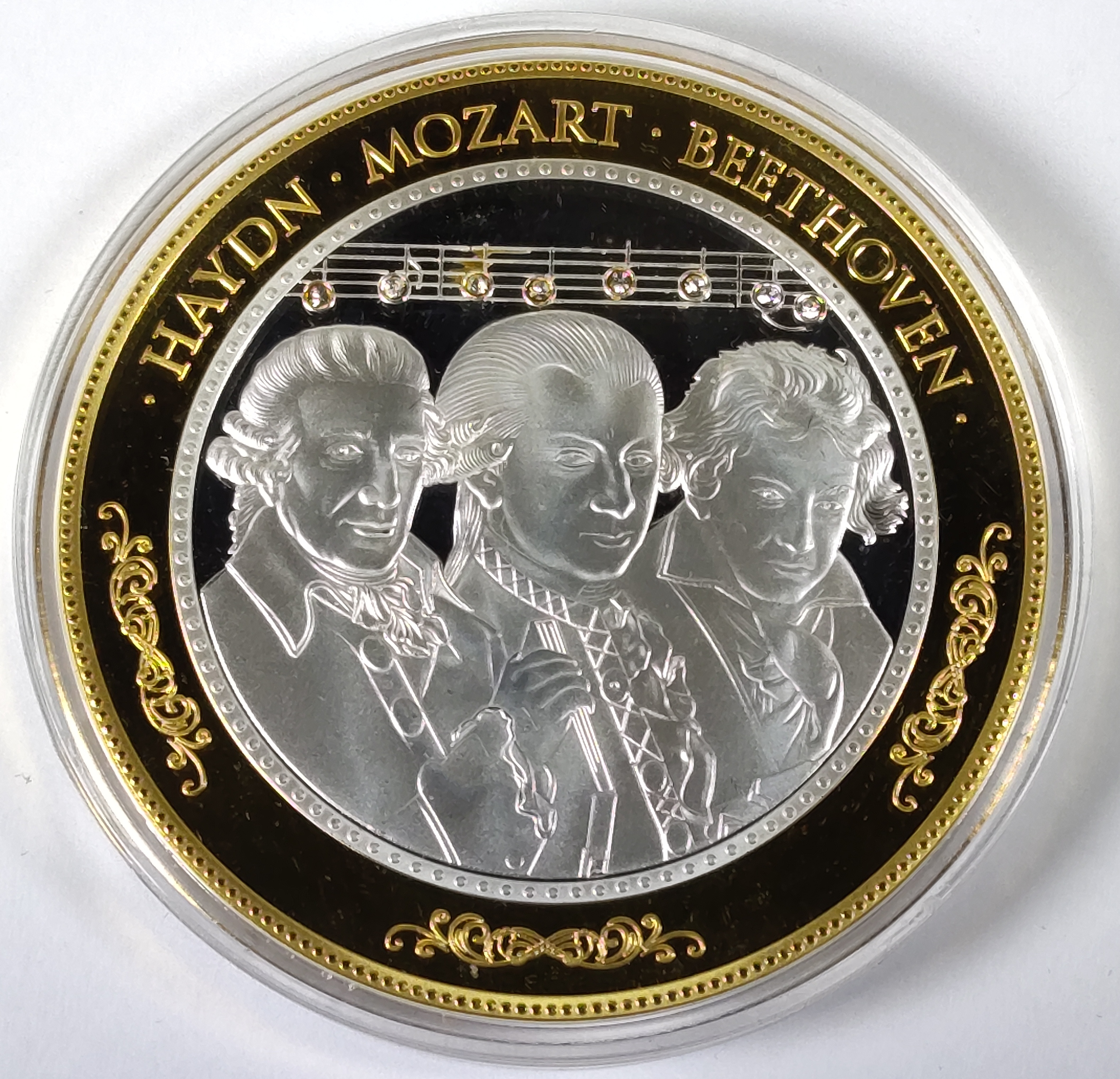Pamětní mince Německo, Mozart - Beethoven - Haydn č.7