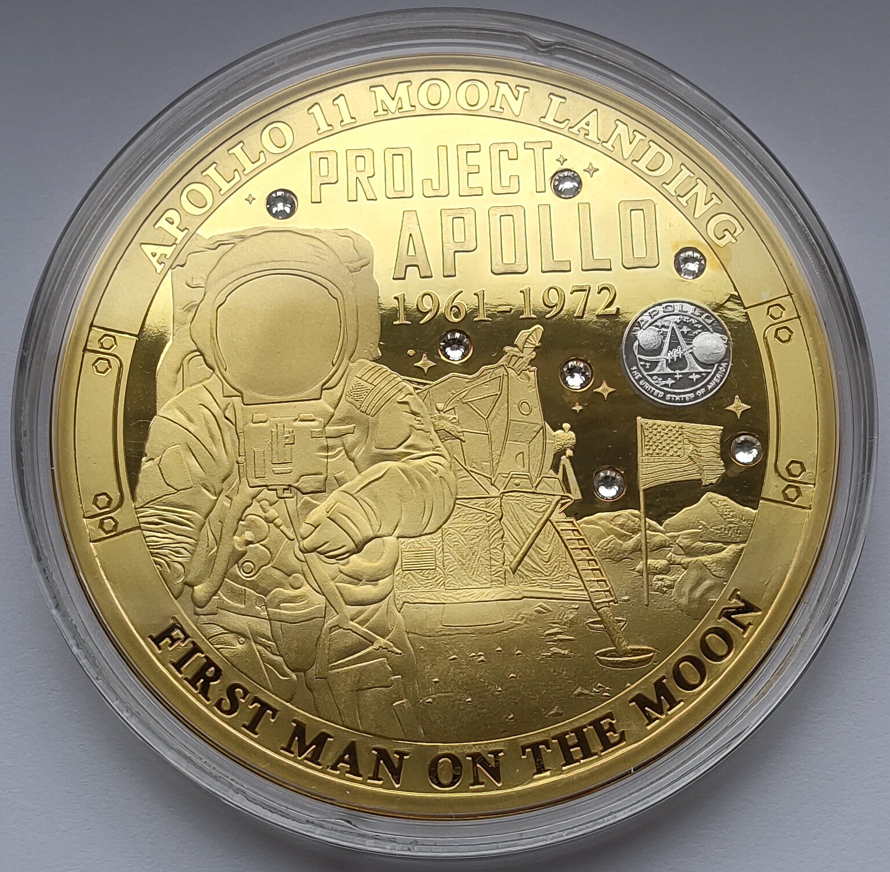 Pamětní mince USA Cesta na měsíc 1961 - 1972 č.2