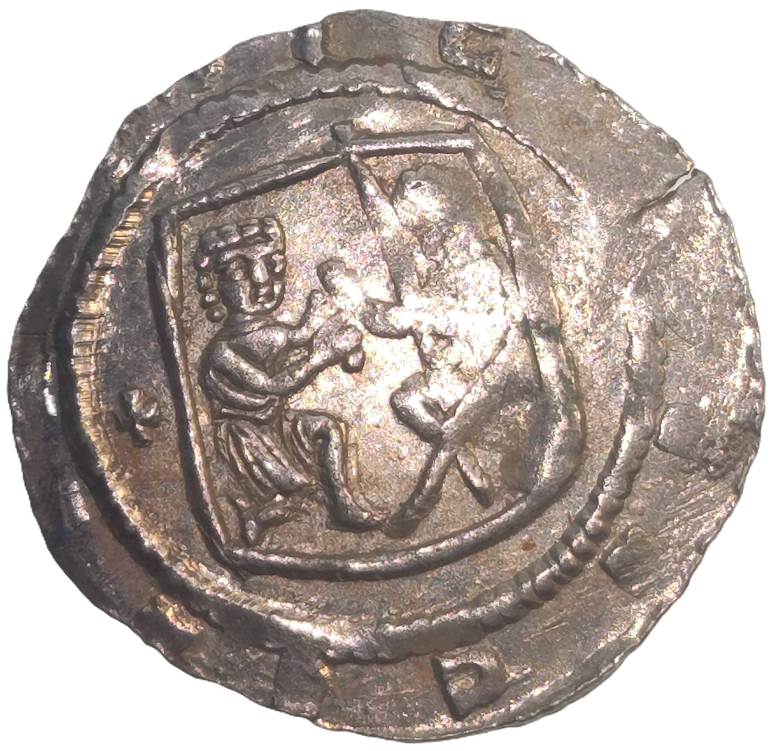 Stříbrný Denár - Soběslav I. 1125–⁠1140, Cach 583