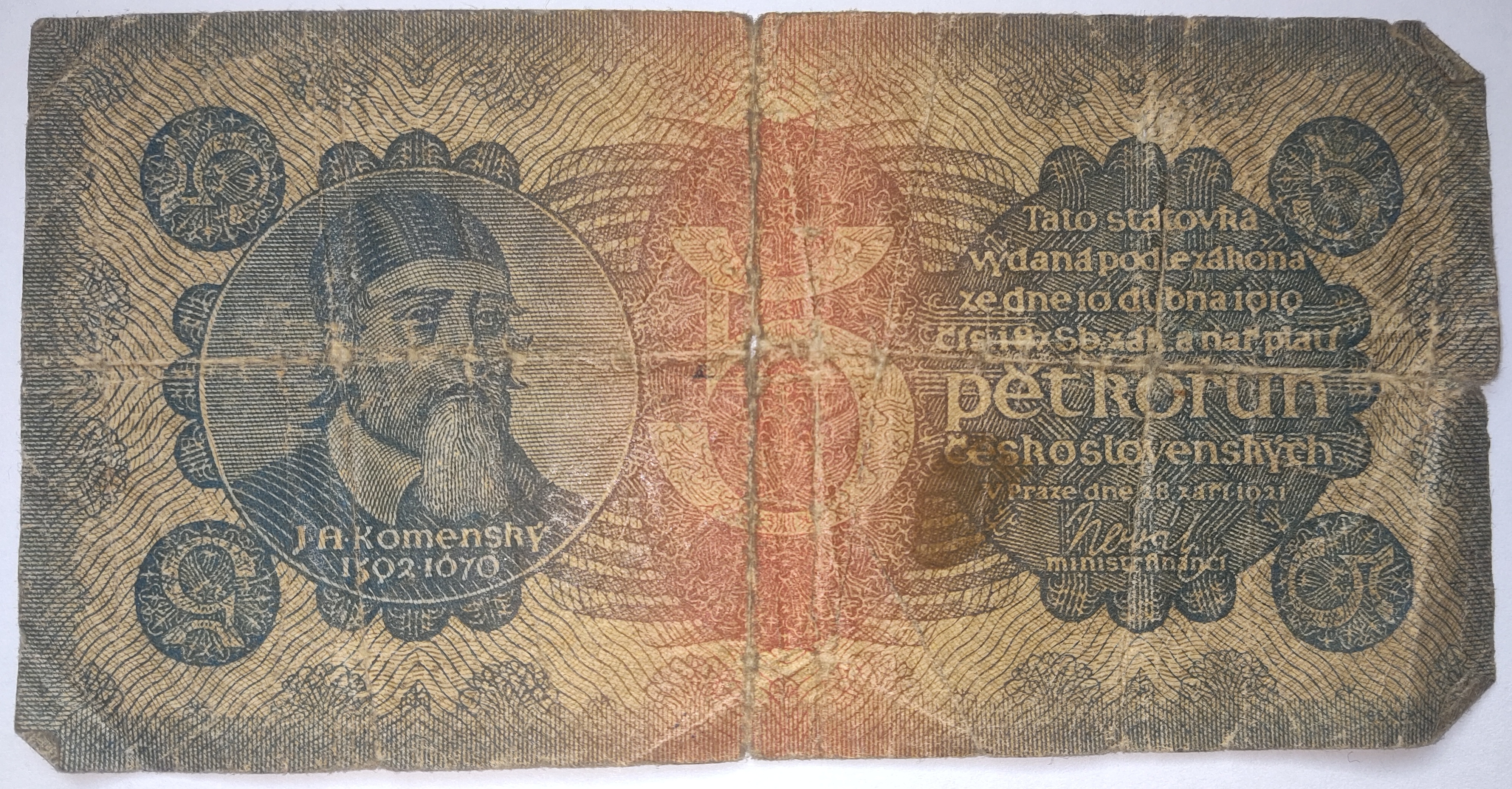 5 korun 1921, 2 série !
