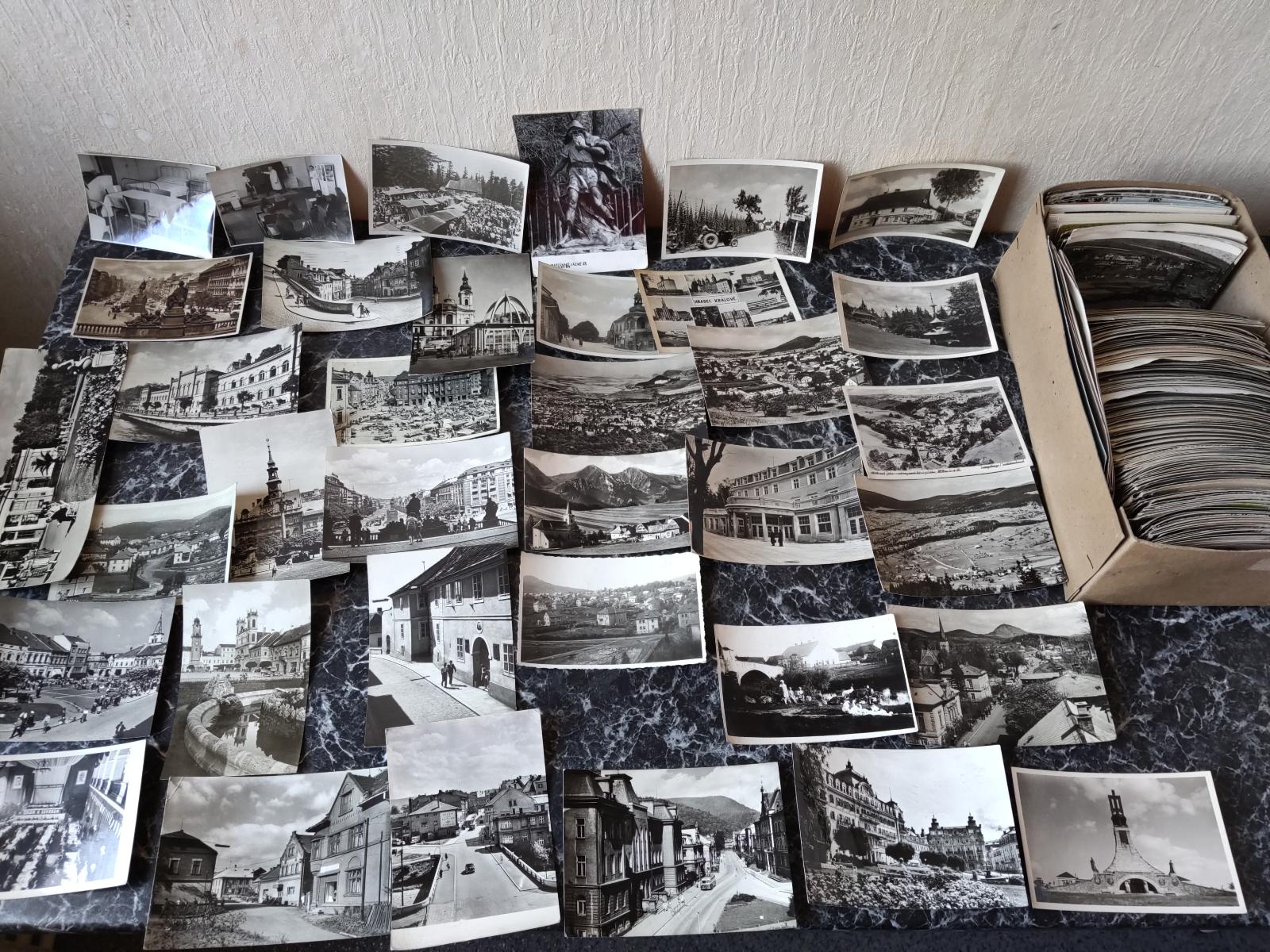 Staré pohlednice - Konvolut pohledu cca 520 ks !