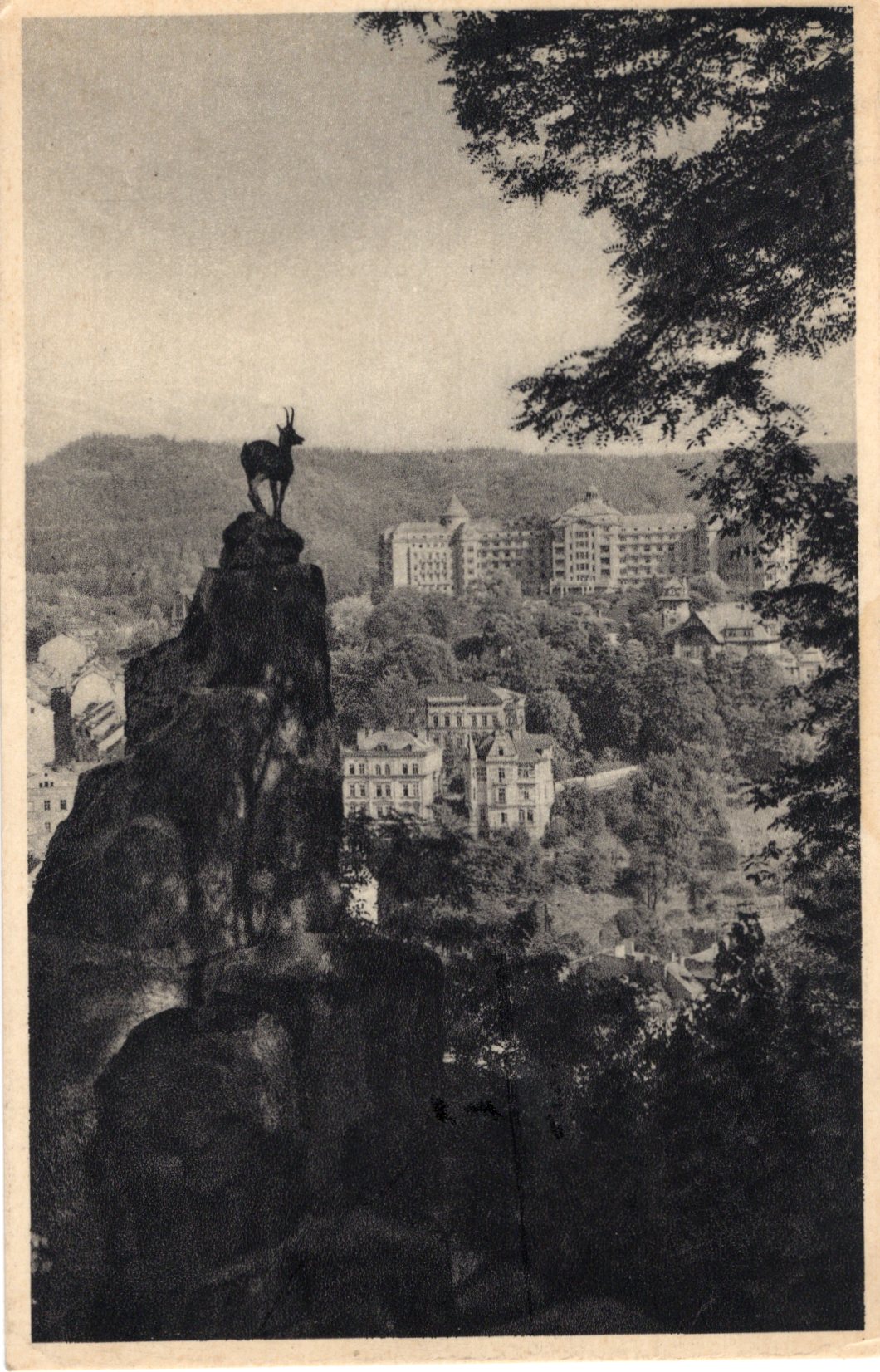 Stará Pohlednice - Karlovy Vary, Jelení skok