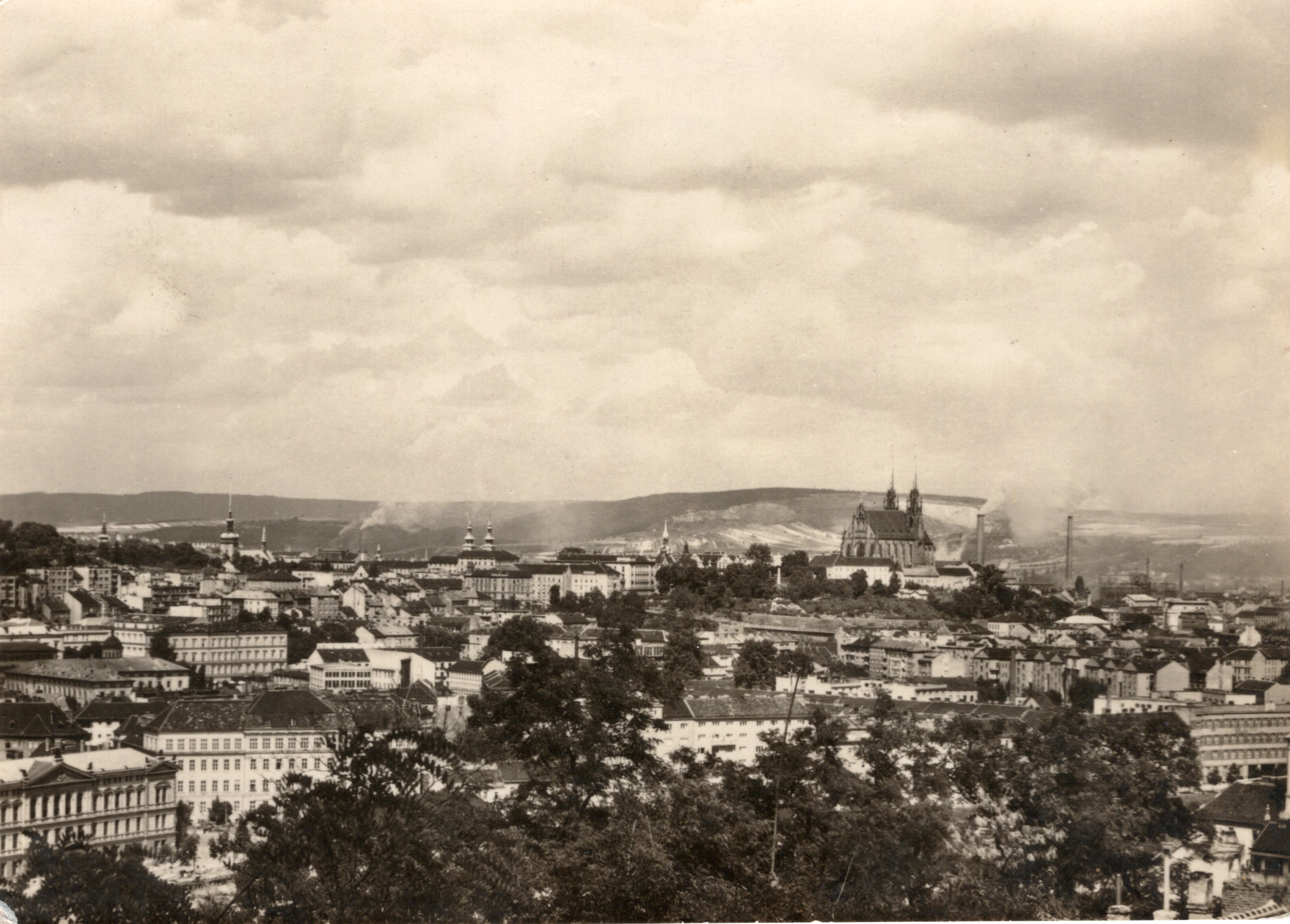 Stará Pohlednice Brno 1957