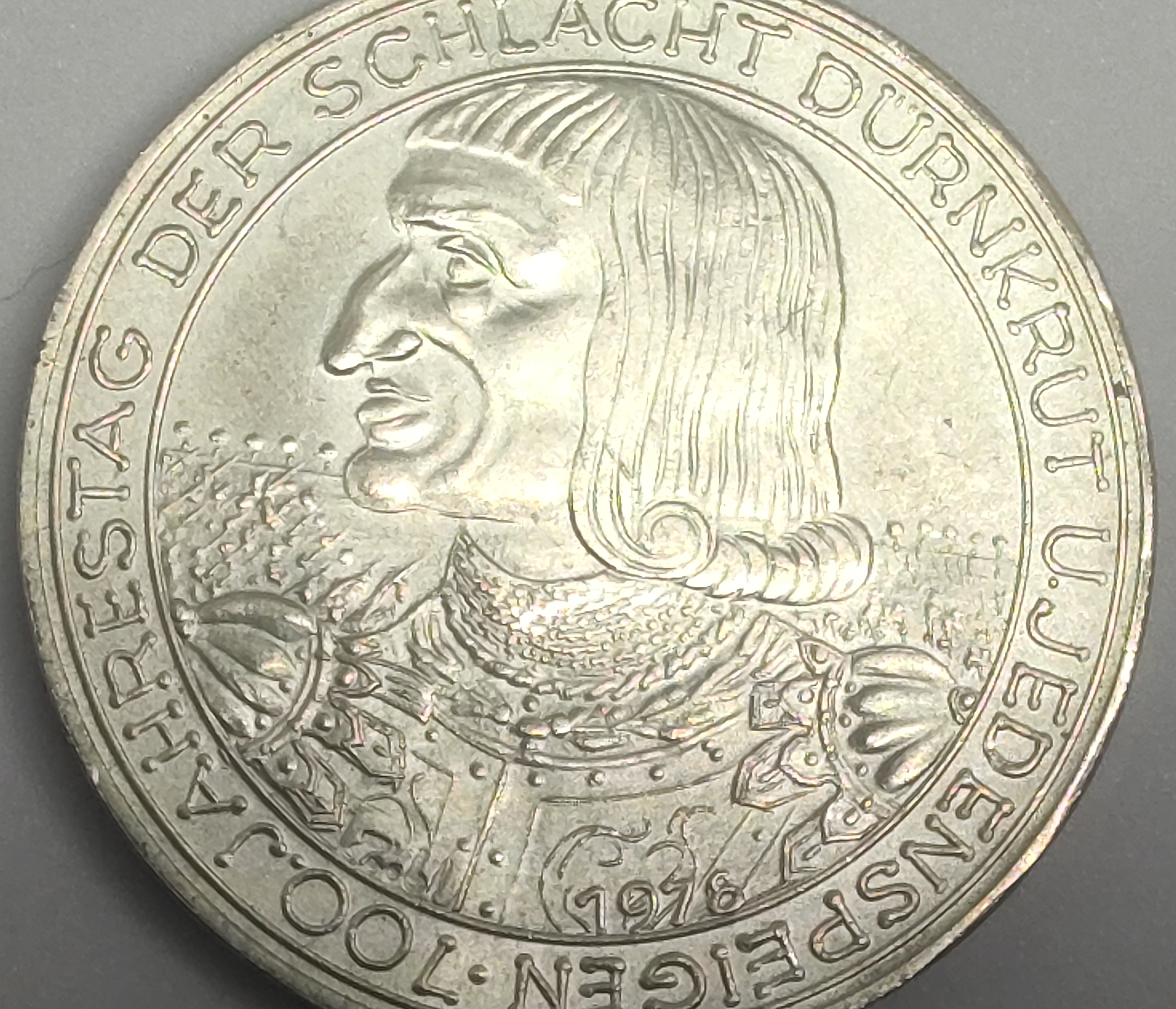 Stará Stříbrná Rakouská mince - 100 šilinků 1978 24 gr. 700 výročí