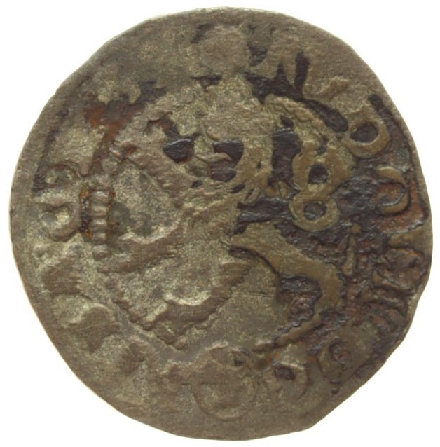 Pěkný Stříbrný Malý groš, Praha - Rudolf II., Rok 1500, Kod 4060
