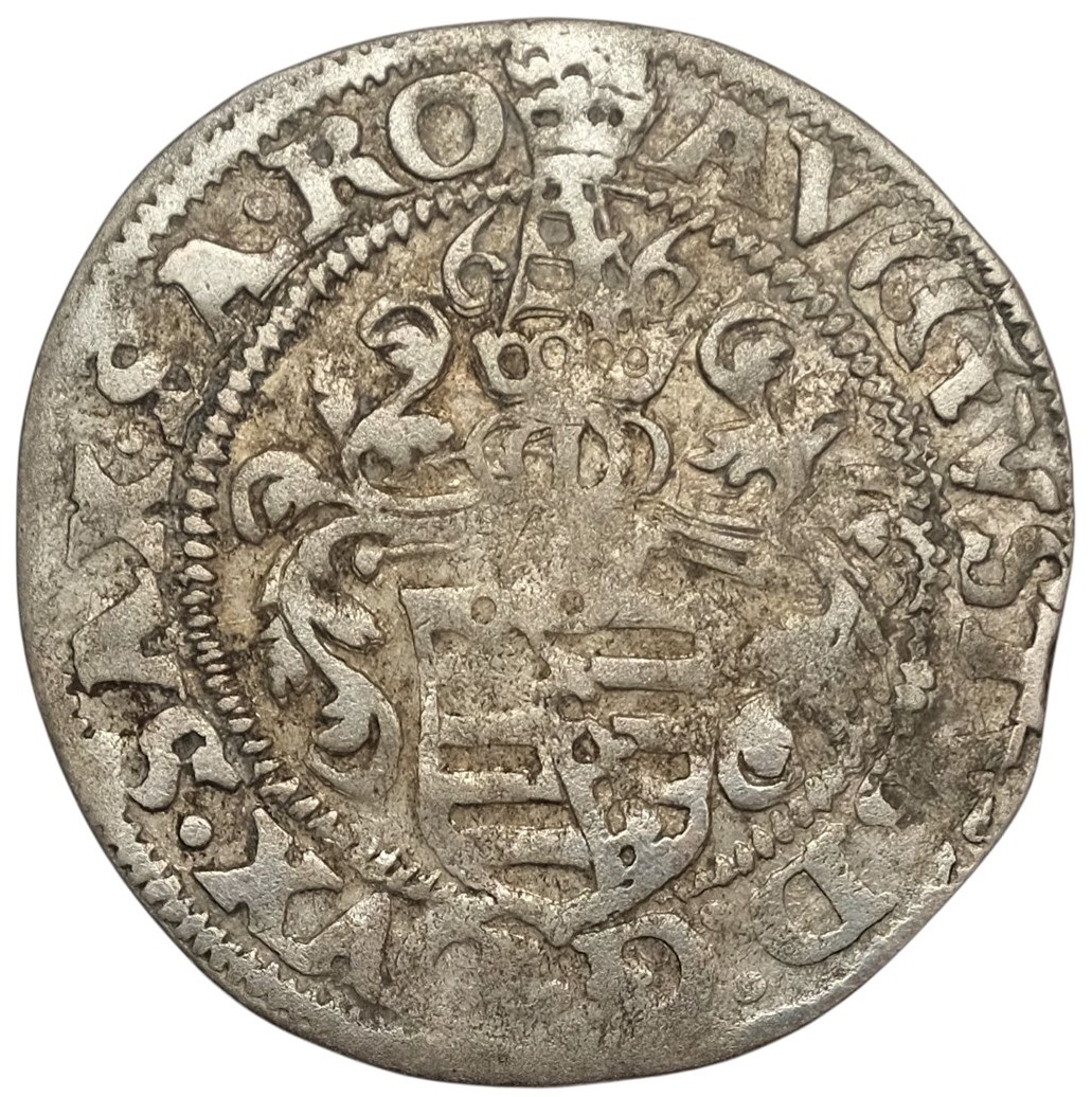 Stříbrná mince Hans Biener, Drážďany - Rok 1566, 2.61 gramů, Činžovní groš