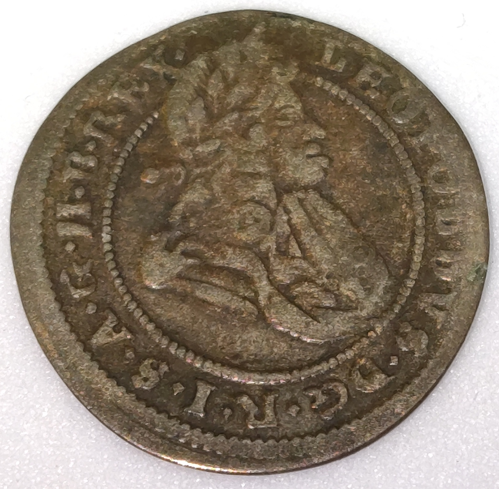 Stará Stříbrná mince 1 krejcar 1699 Opole, Leopold I., Vzácnější kus