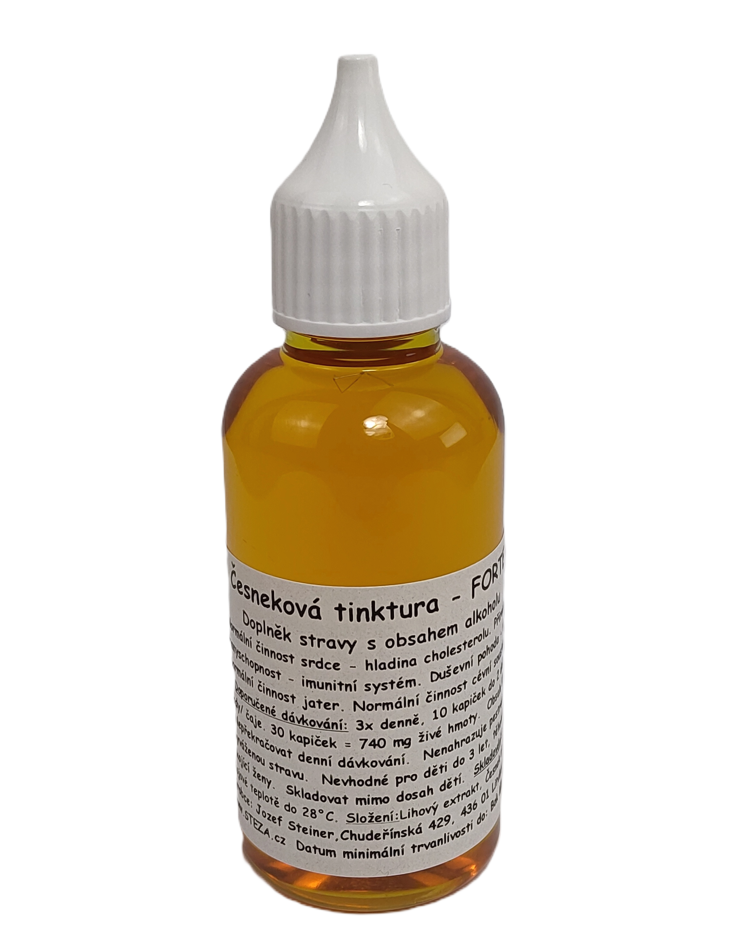 Tinktur - Česneková tinktura - FORTE 50 ml.