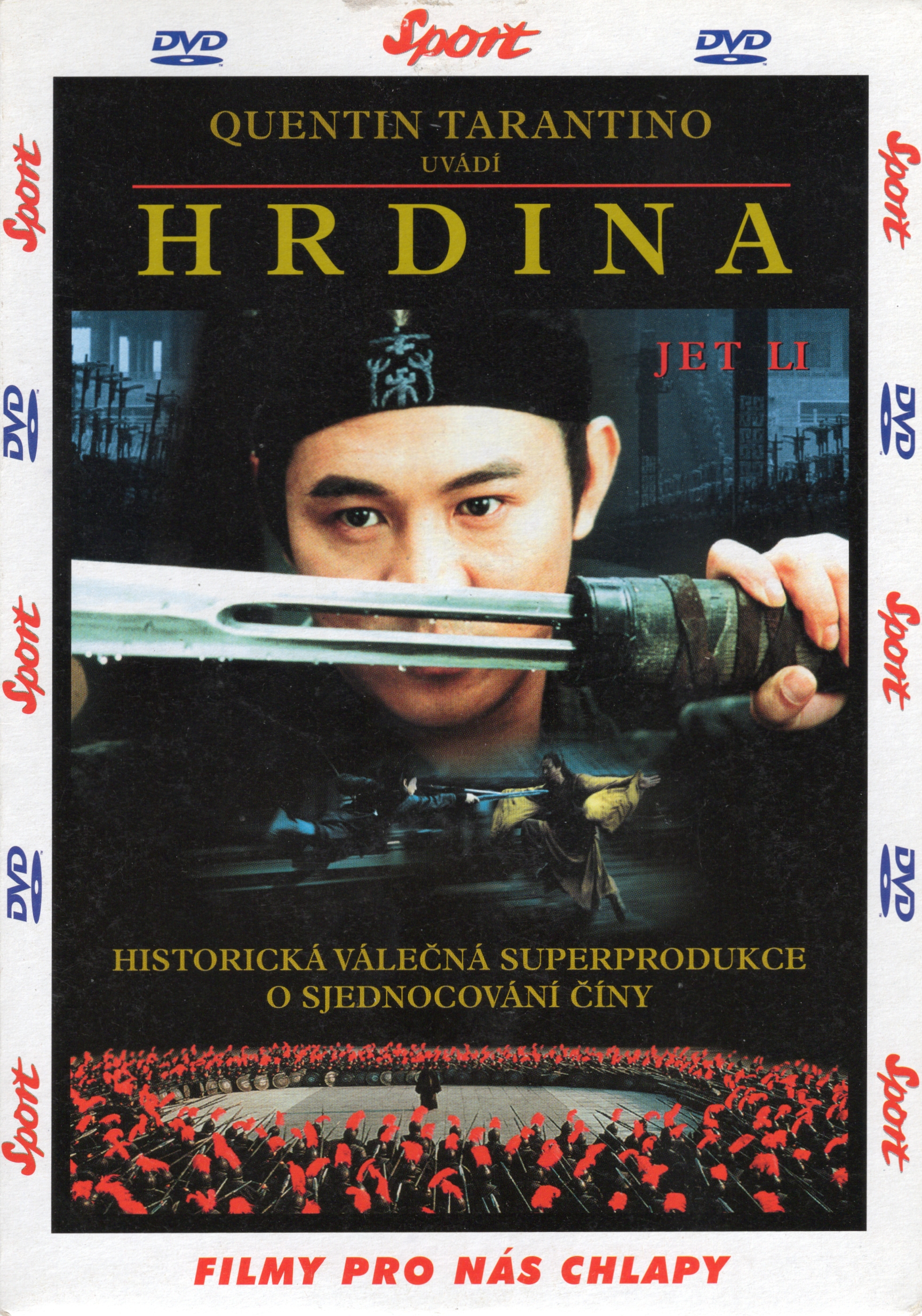 DVD Film - HRDINA JET LI