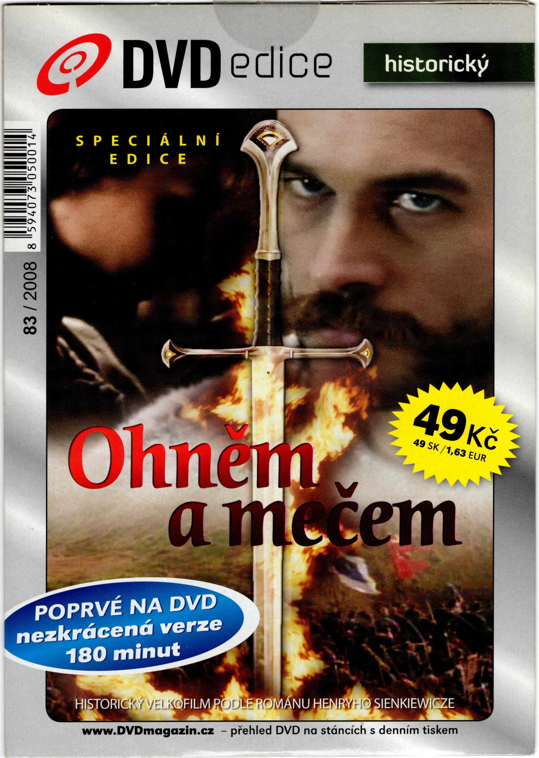 DVD Film - Ohněm a mečem