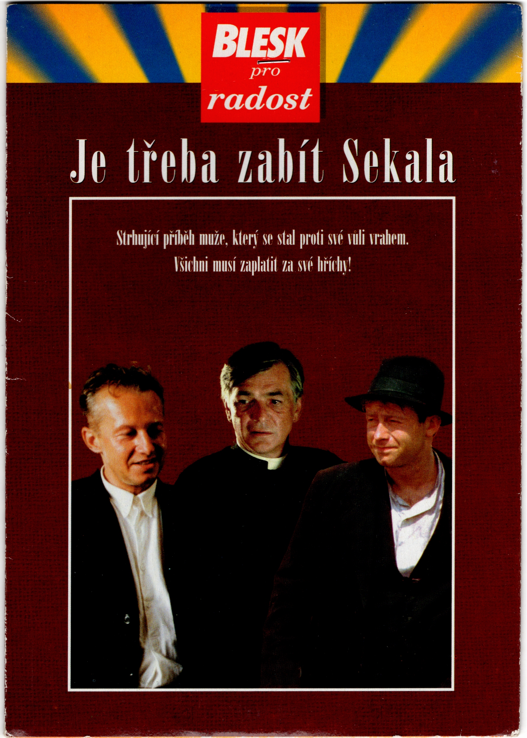 DVD Film - Je třeba zabít Sekala