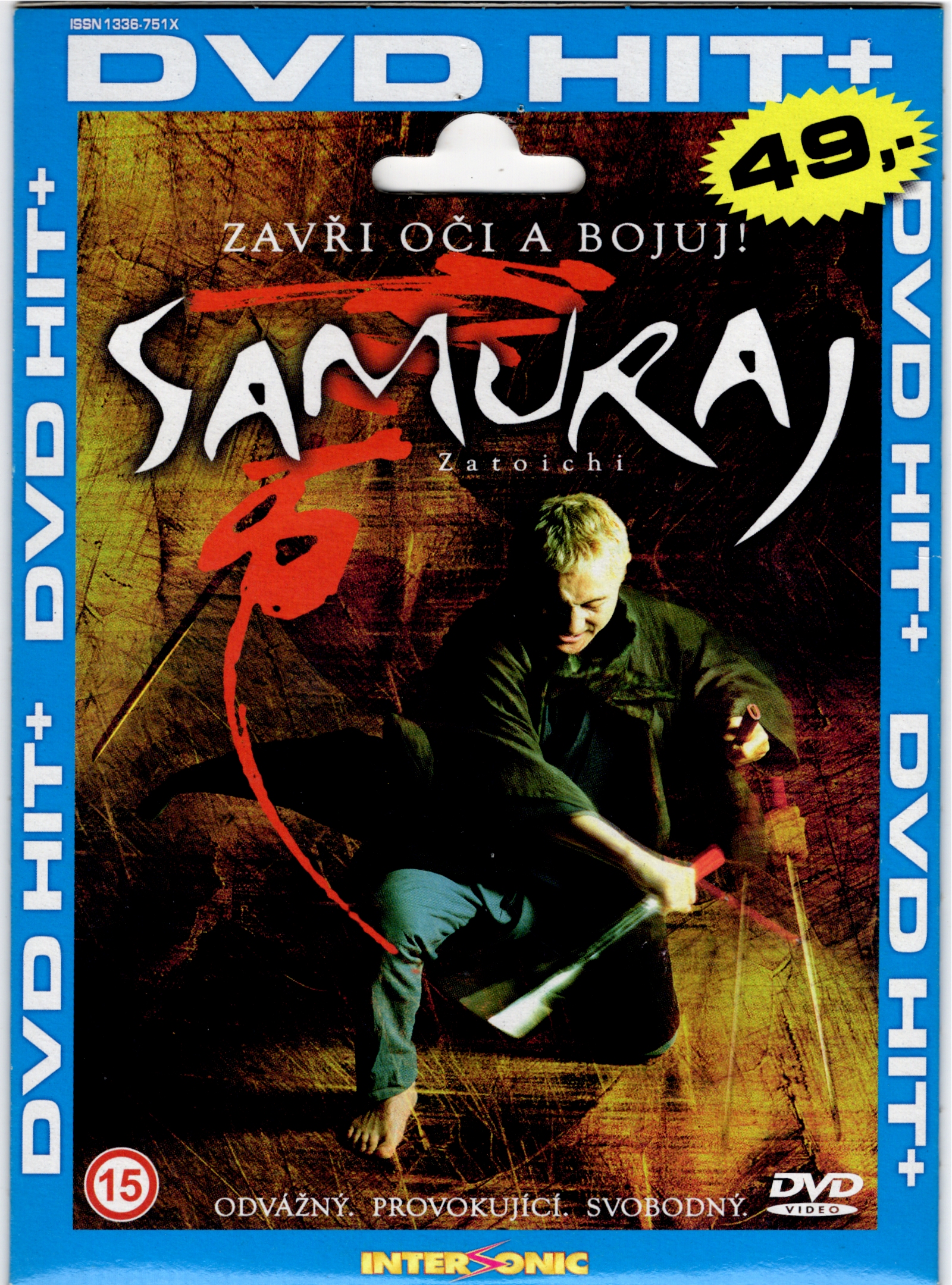 DVD Film - Zavři oči a bojuj ! SAMURAJ