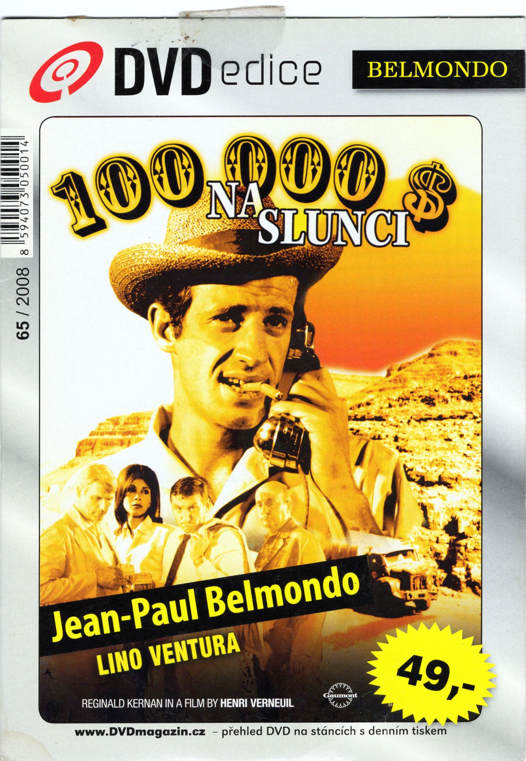DVD Film - 100 000 dolaru na slunci