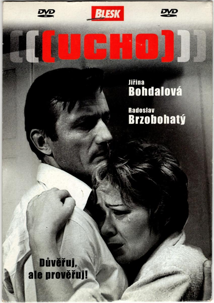 DVD UCHO - Jiřina Bohdalová a Radoslav Brzobohatý