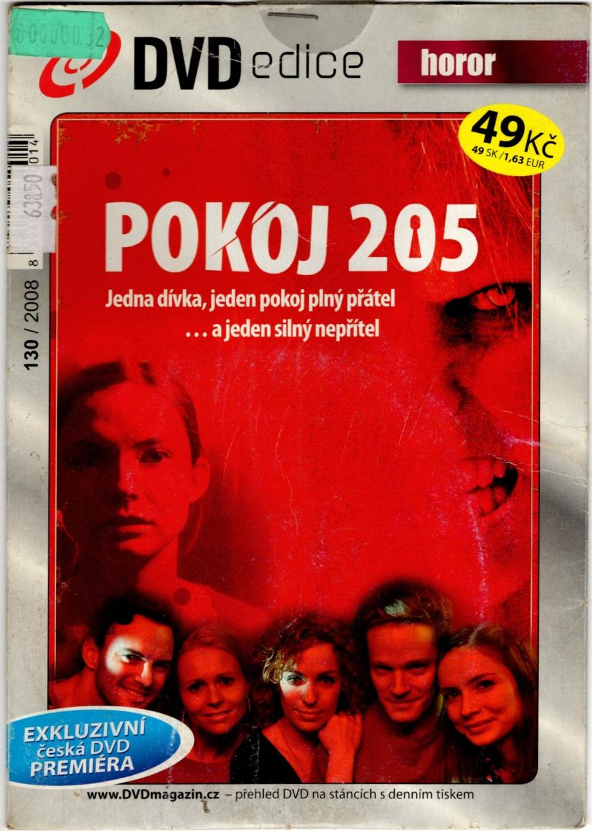 DVD POKOJ 205 Jedná dívka Jeden pokoj plný přátel a nepřítel