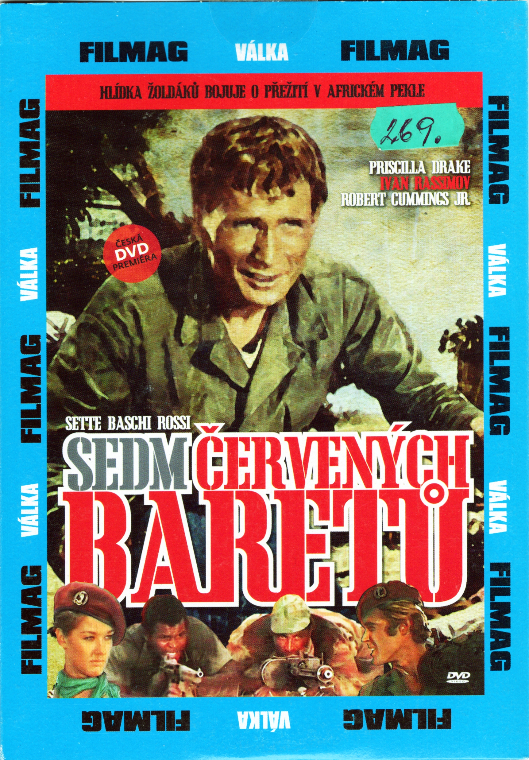 DVD Sedm Červených Baretů