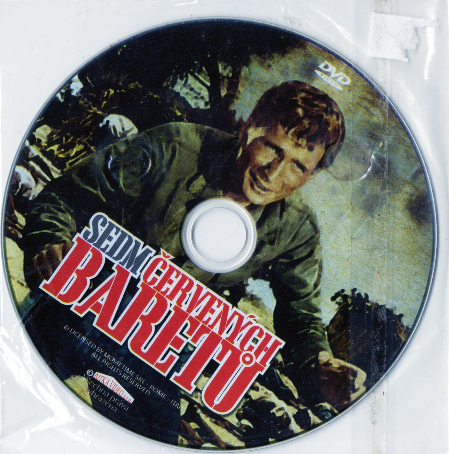 DVD SEDM ČERVENÝCH BARETŮ