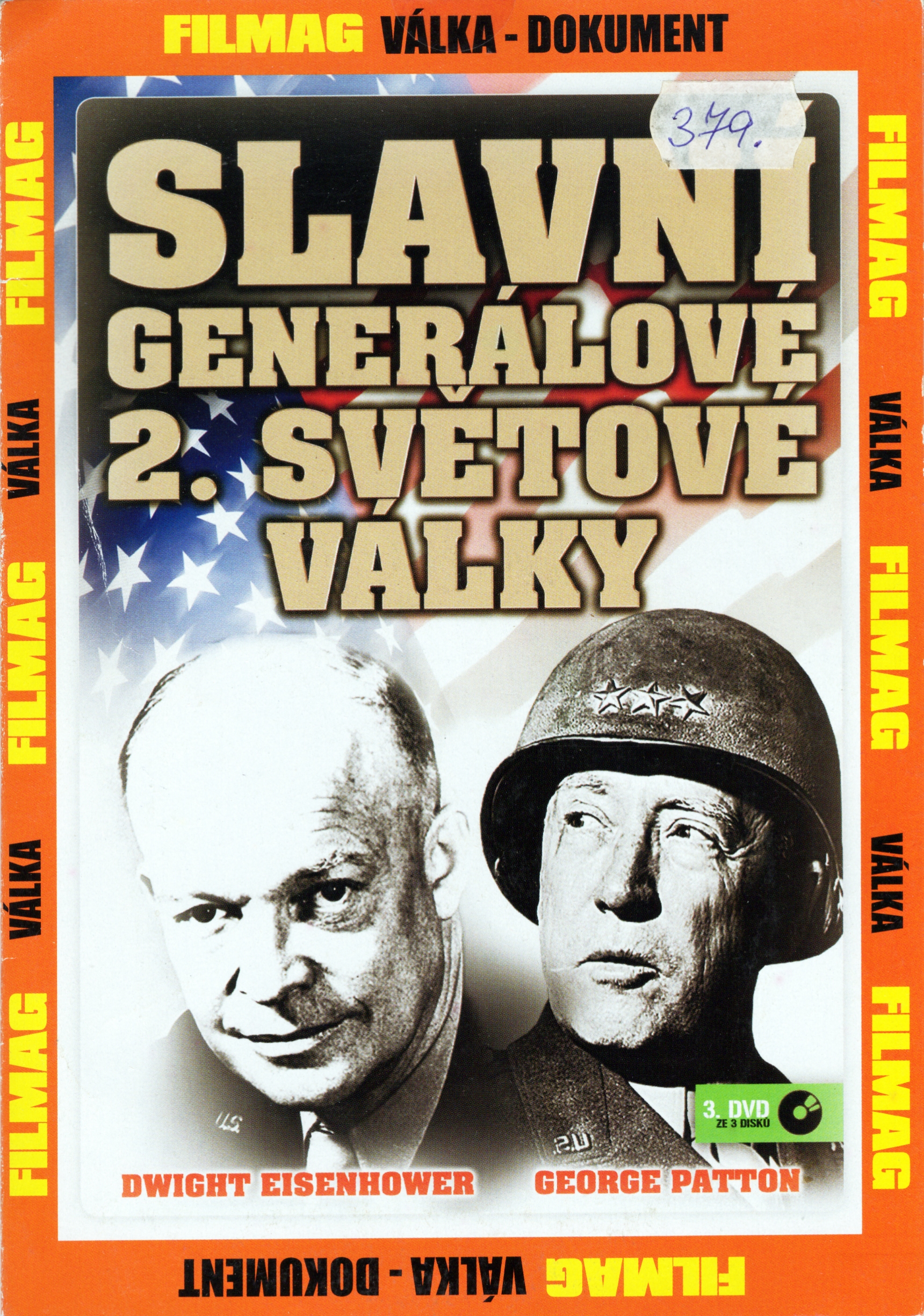 DVD Slavní Generálové 2. Světové války 3.DVD