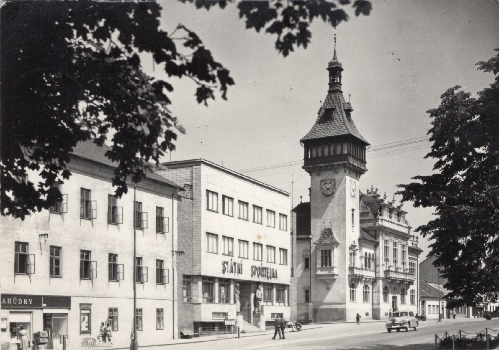 Stará Pohlednice Napajedla rok 1965