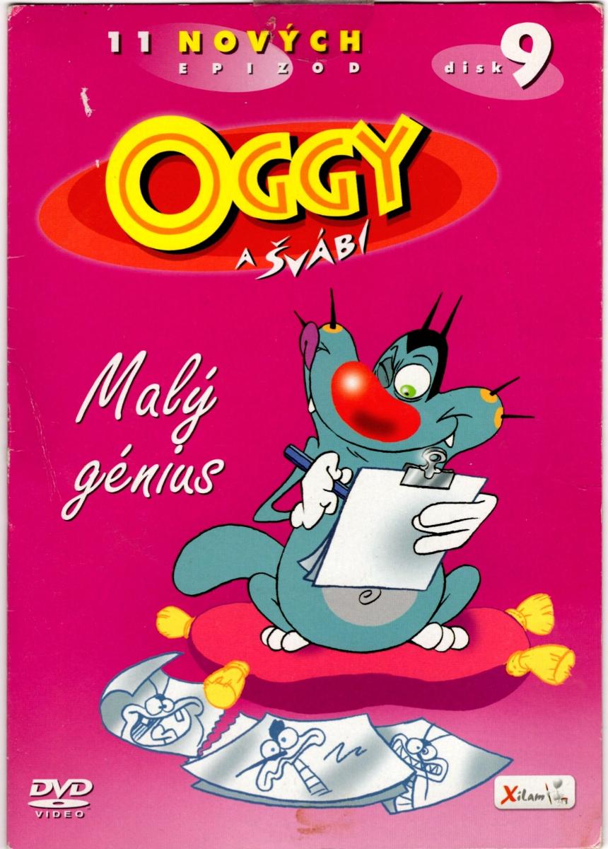 DVD Pohádka OGGY a ŠVÁBI, Malý Génius
