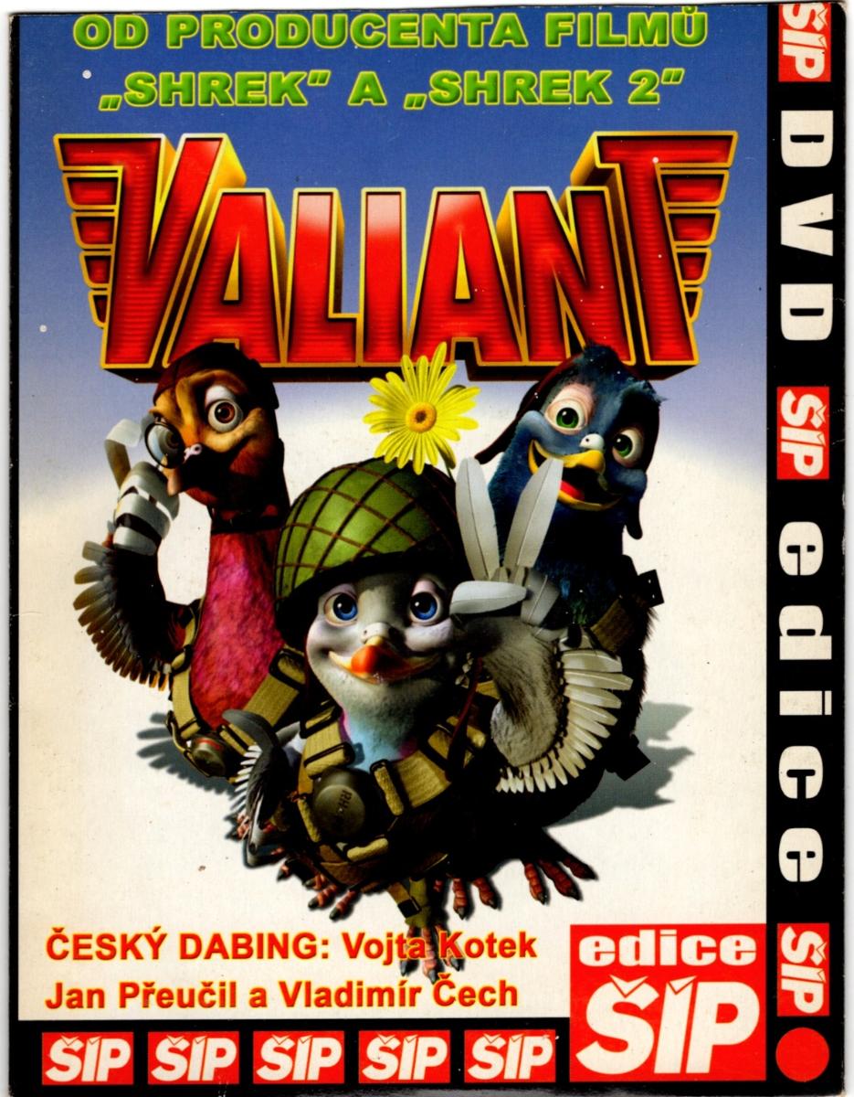 DVD Pohádka Valiant, Od producentu SHREK - Velice pěkné !
