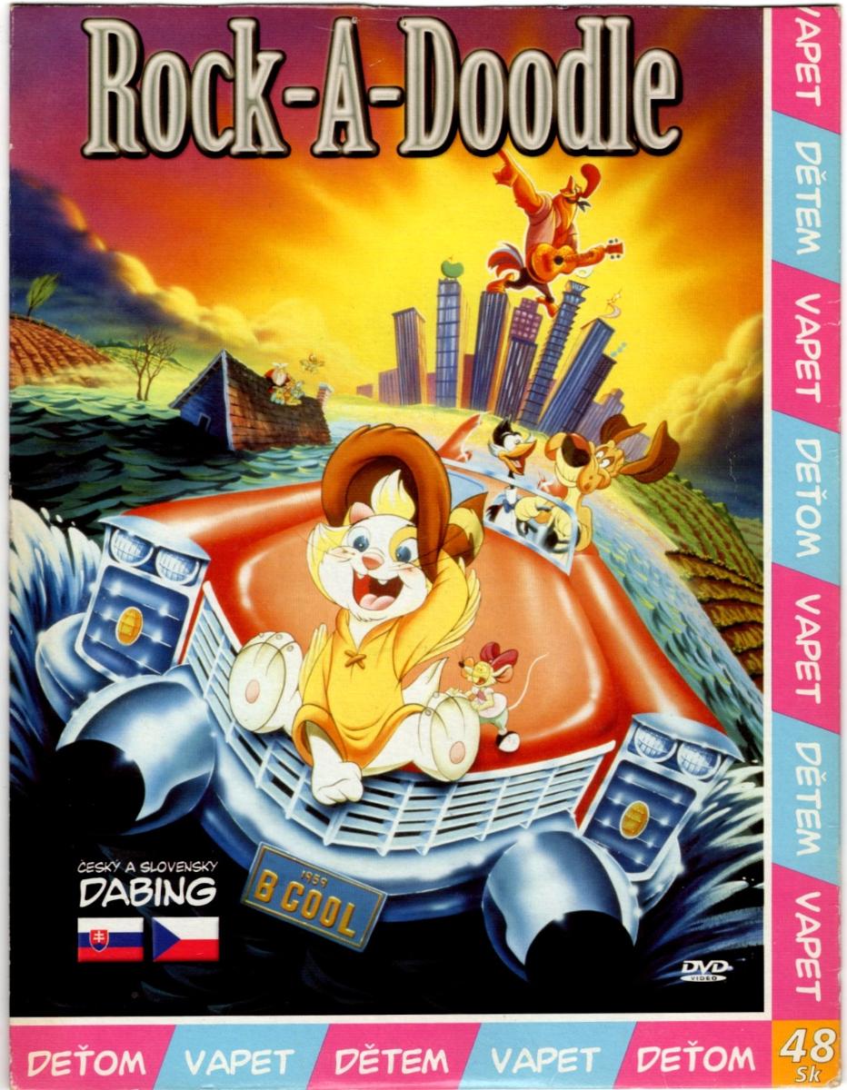 DVD Pohádka Rock a Doodle