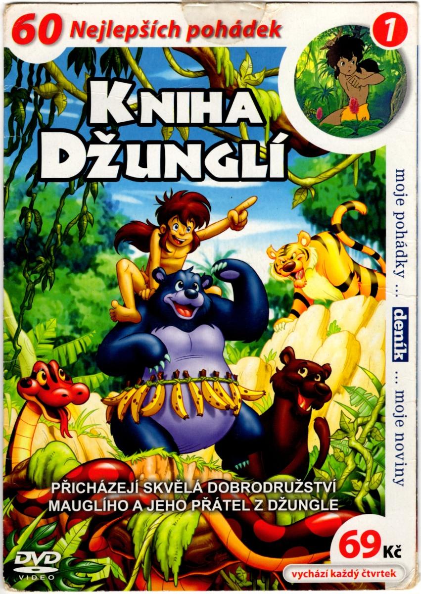 DVD Pohádka Kniha Džunglí