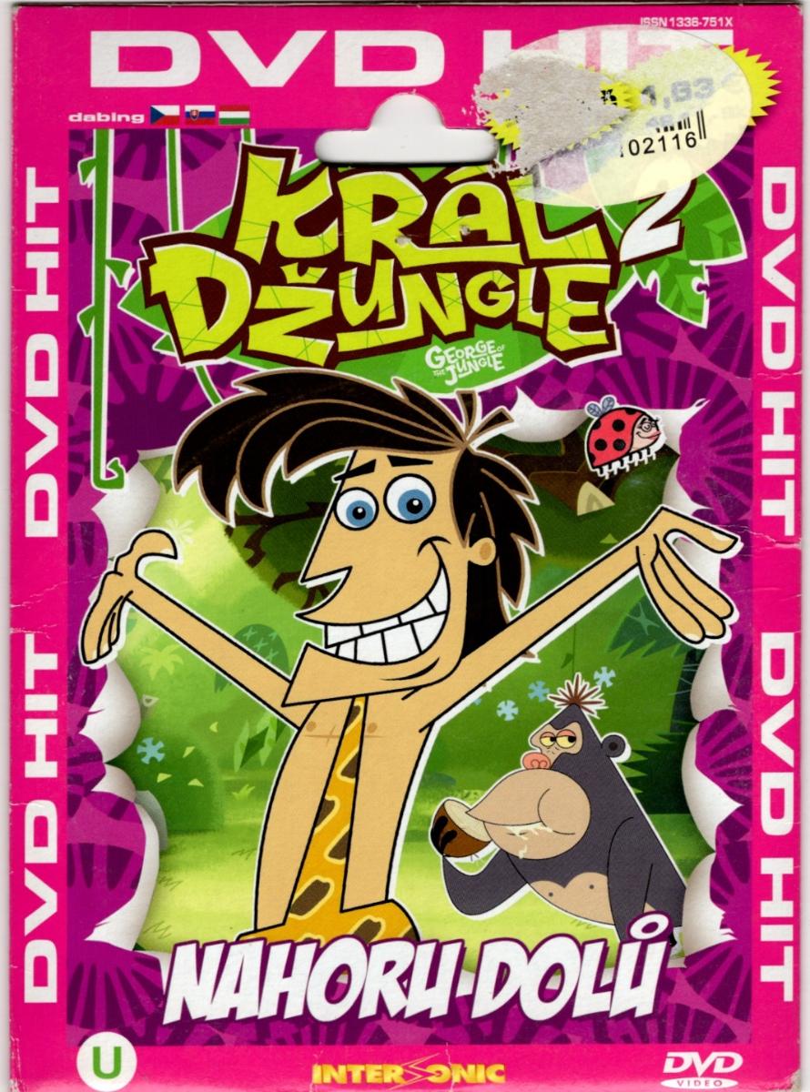 DVD Pohádka Král Džungle NAHORU DOLŮ