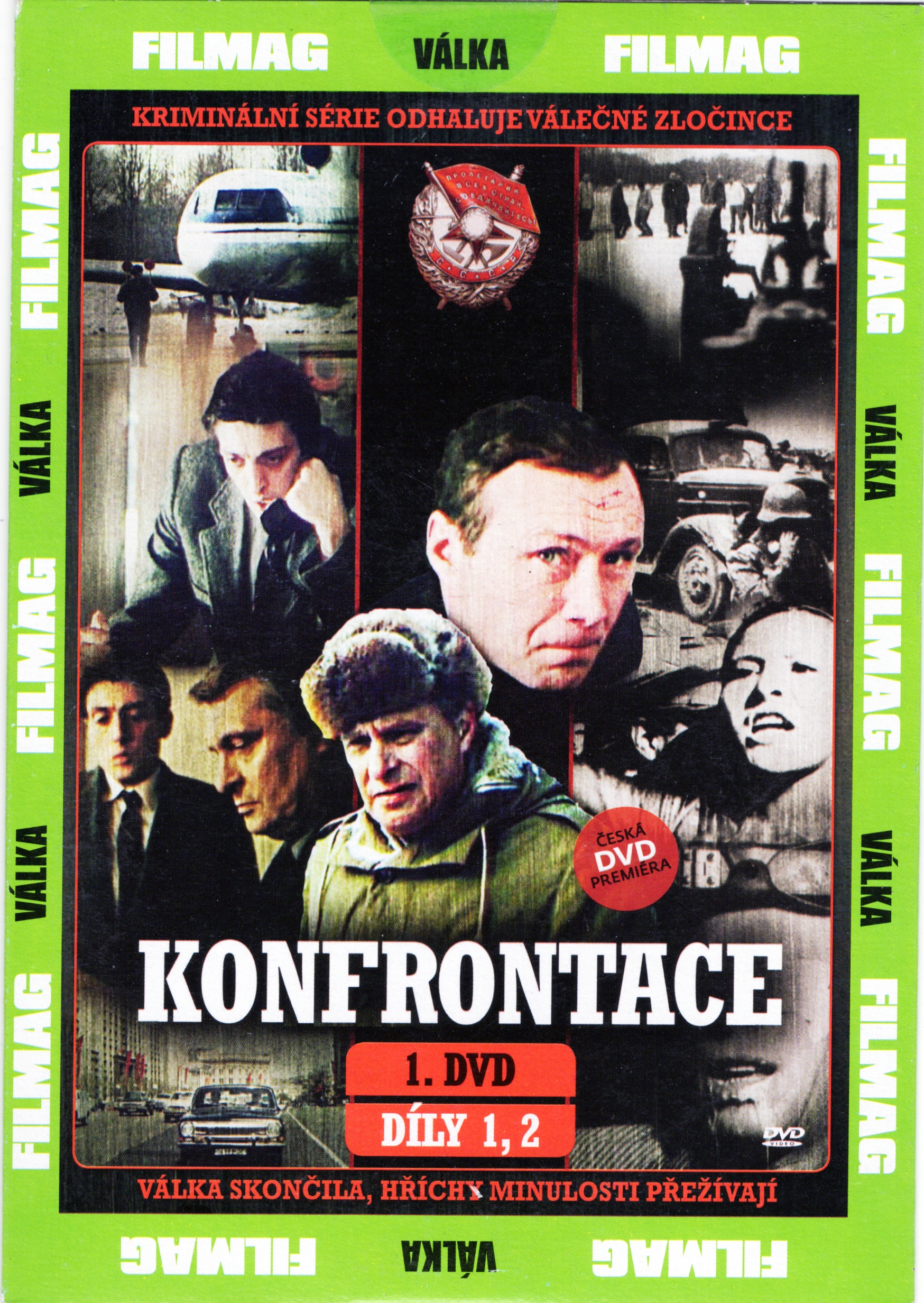 DVD KONFRONTACE 1dvd - Díly 1,2