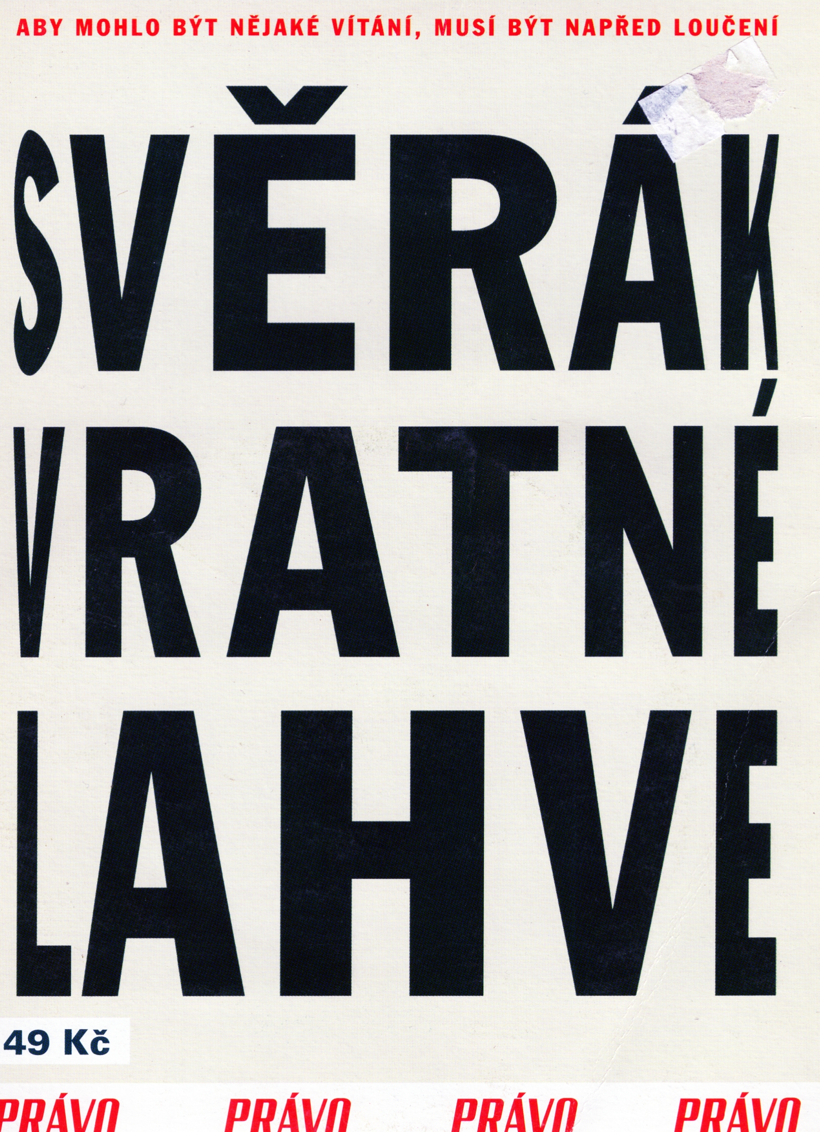 DVD Vrátné Lahve