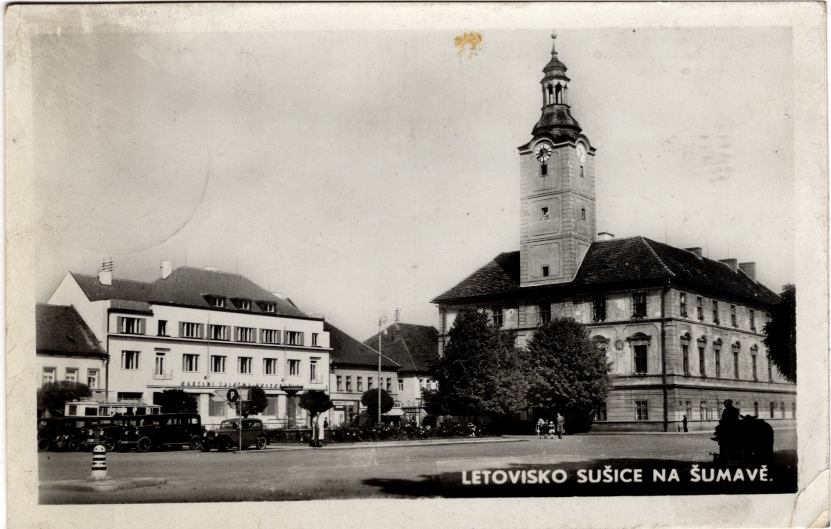 Stará Pohlednice A16, Letovisko Sušice na Šumavě rok 1939