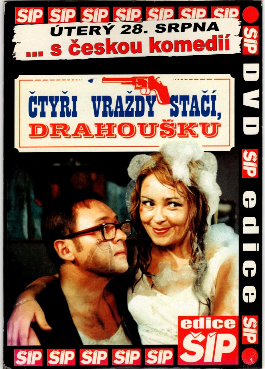 DVD Čtyři vraždy stačí DRAHOUŠKU