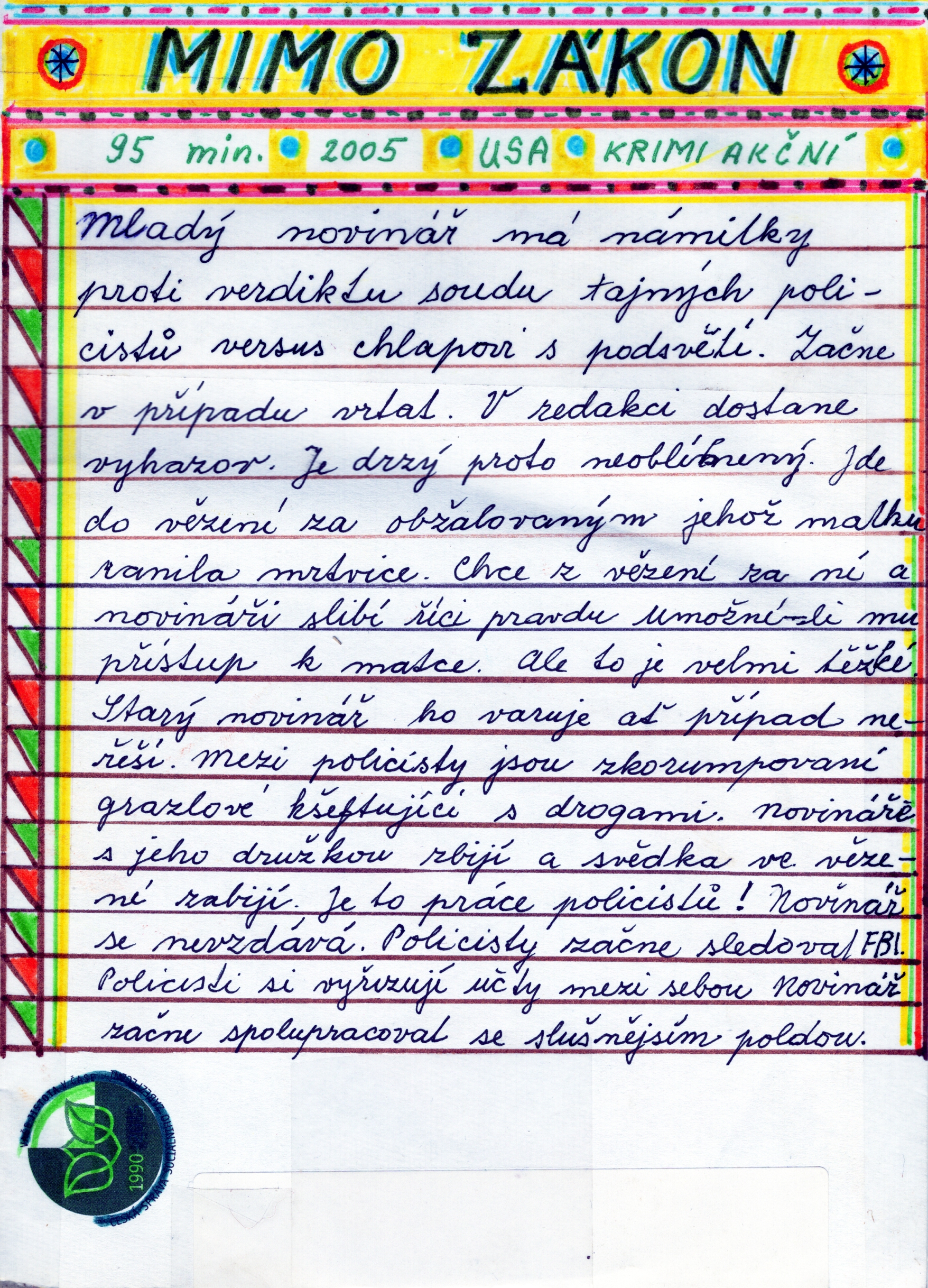 DVD Mimo zákon