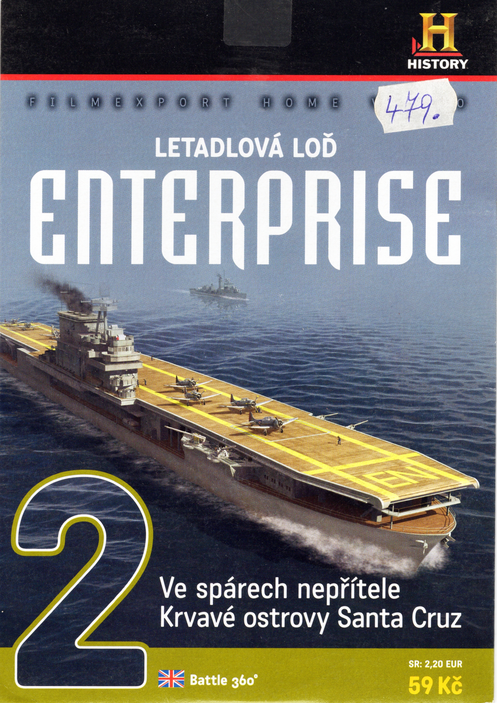 DVD Letadlová loď ENTERPRISE