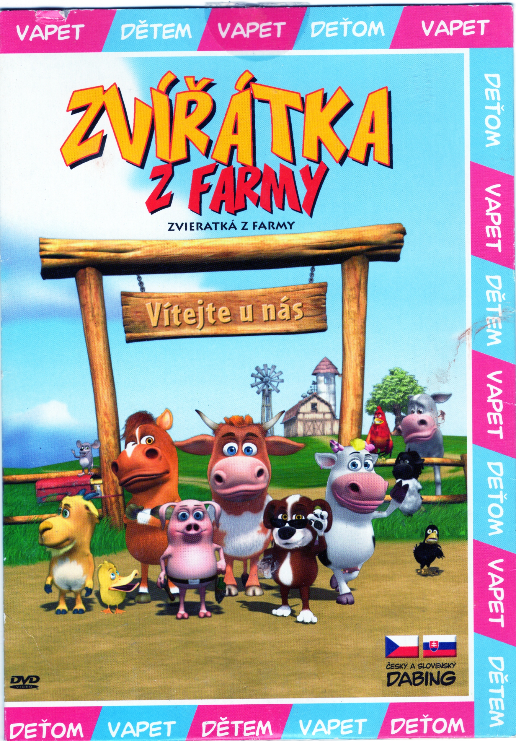 DVD POHÁDKA Zvířátka z Farmy