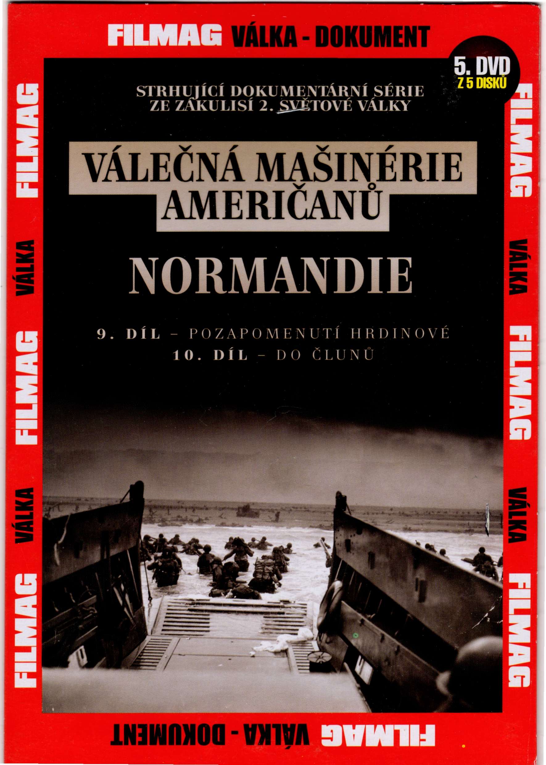 DVD NORMANDIE Váleční mašinérie Američanů