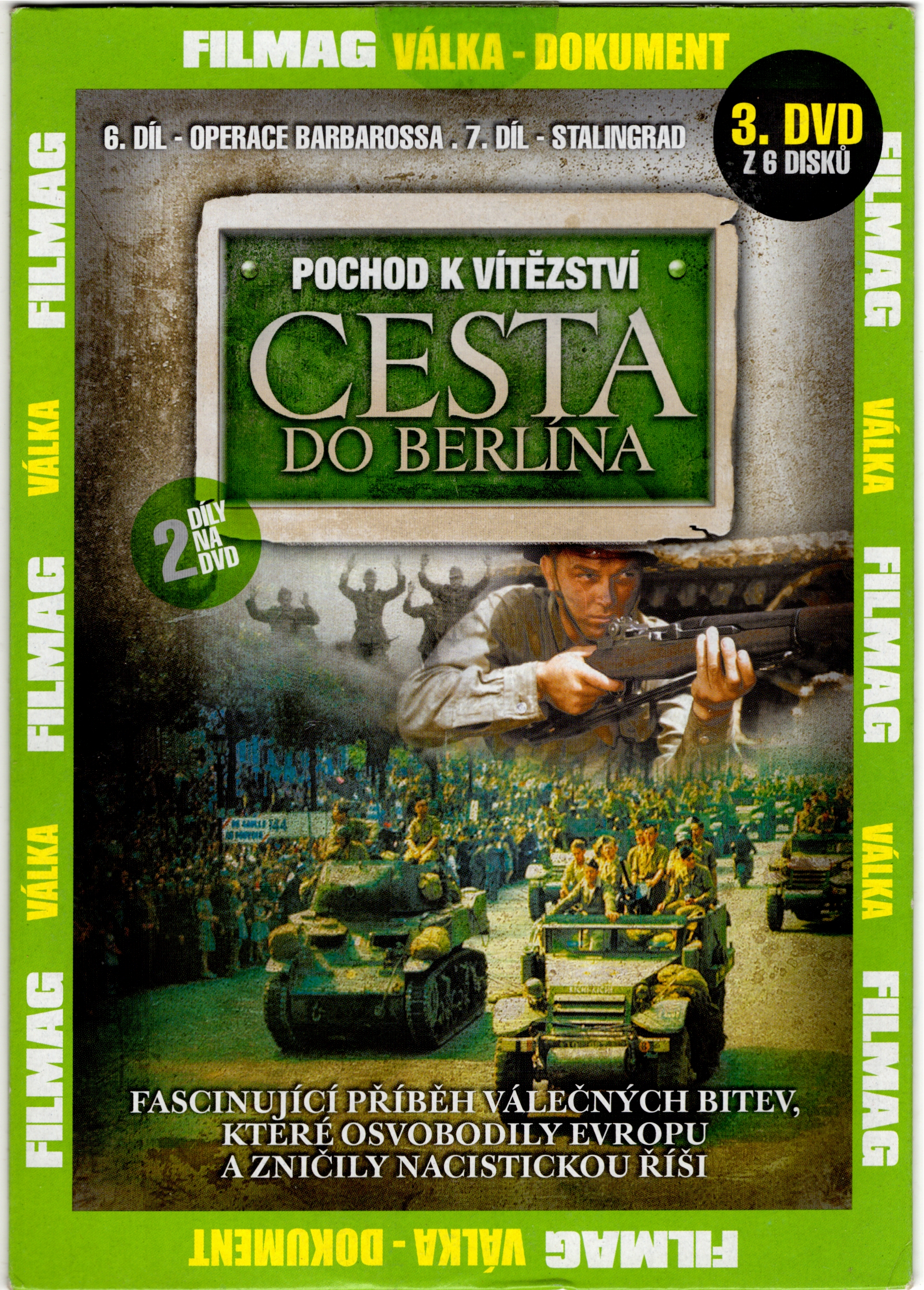 DVD Pochod k vítězství - Cesta do Berlína