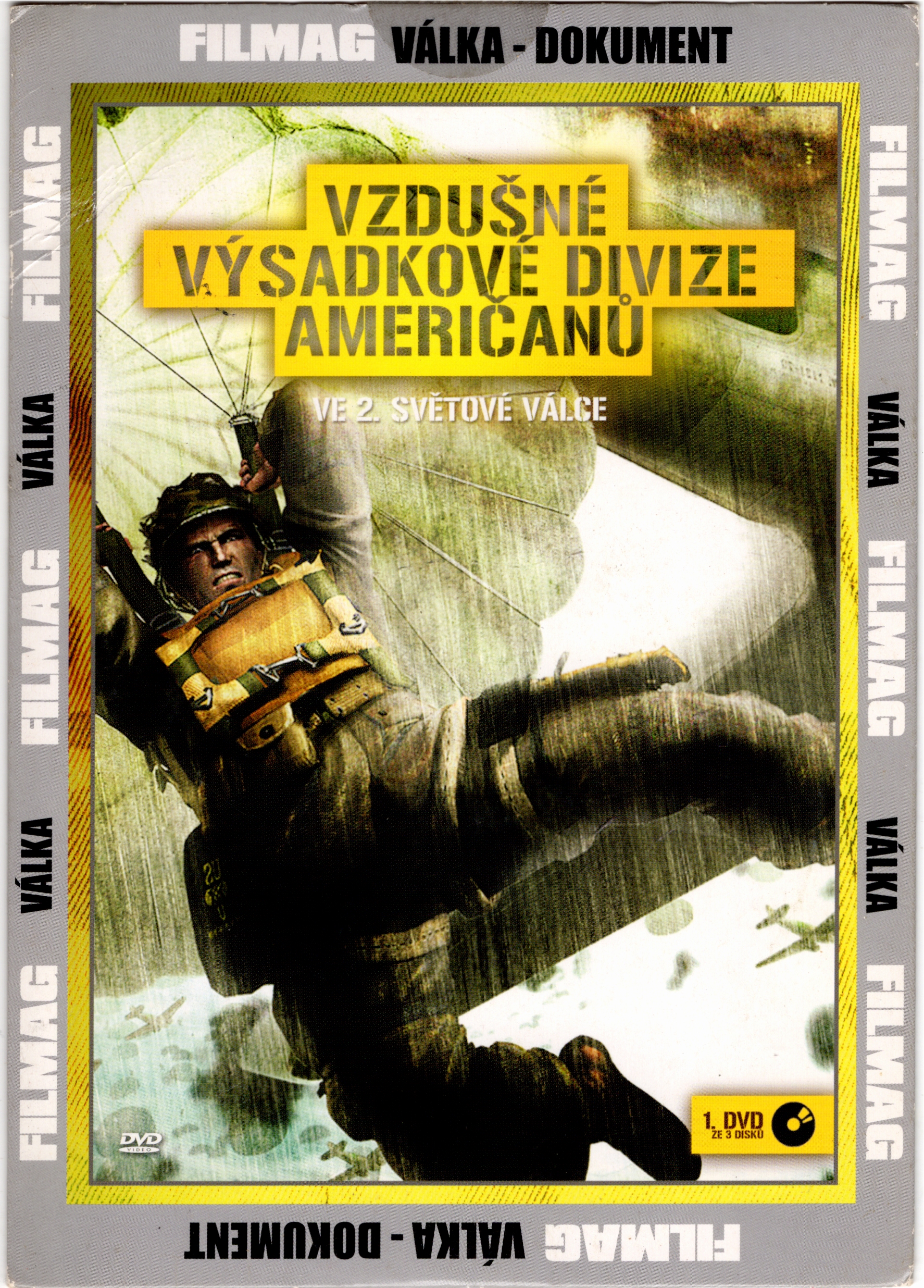 DVD Vzdušné výsadkové divize Američanů ve 2. Světové válce