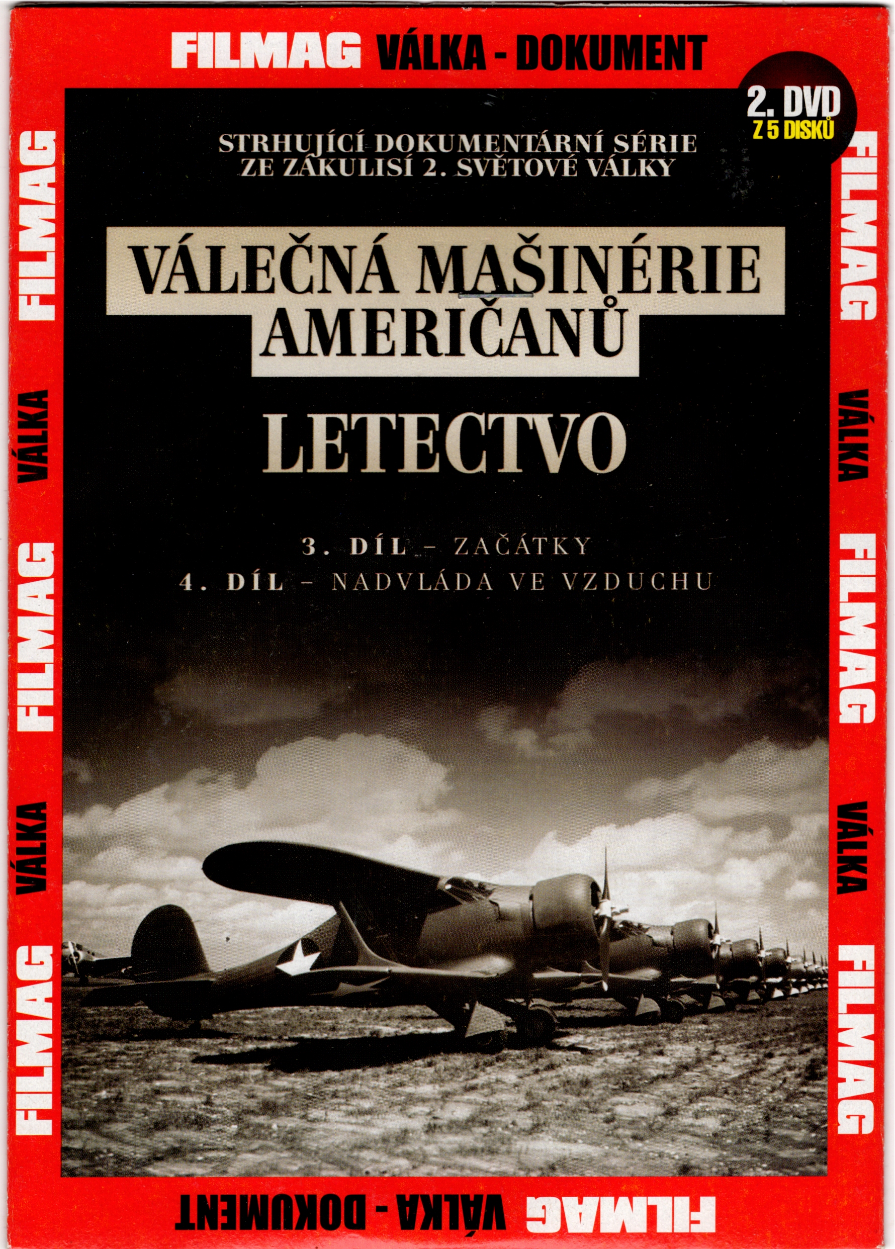 DVD Válečná mašinérie Američanů LETECTVO