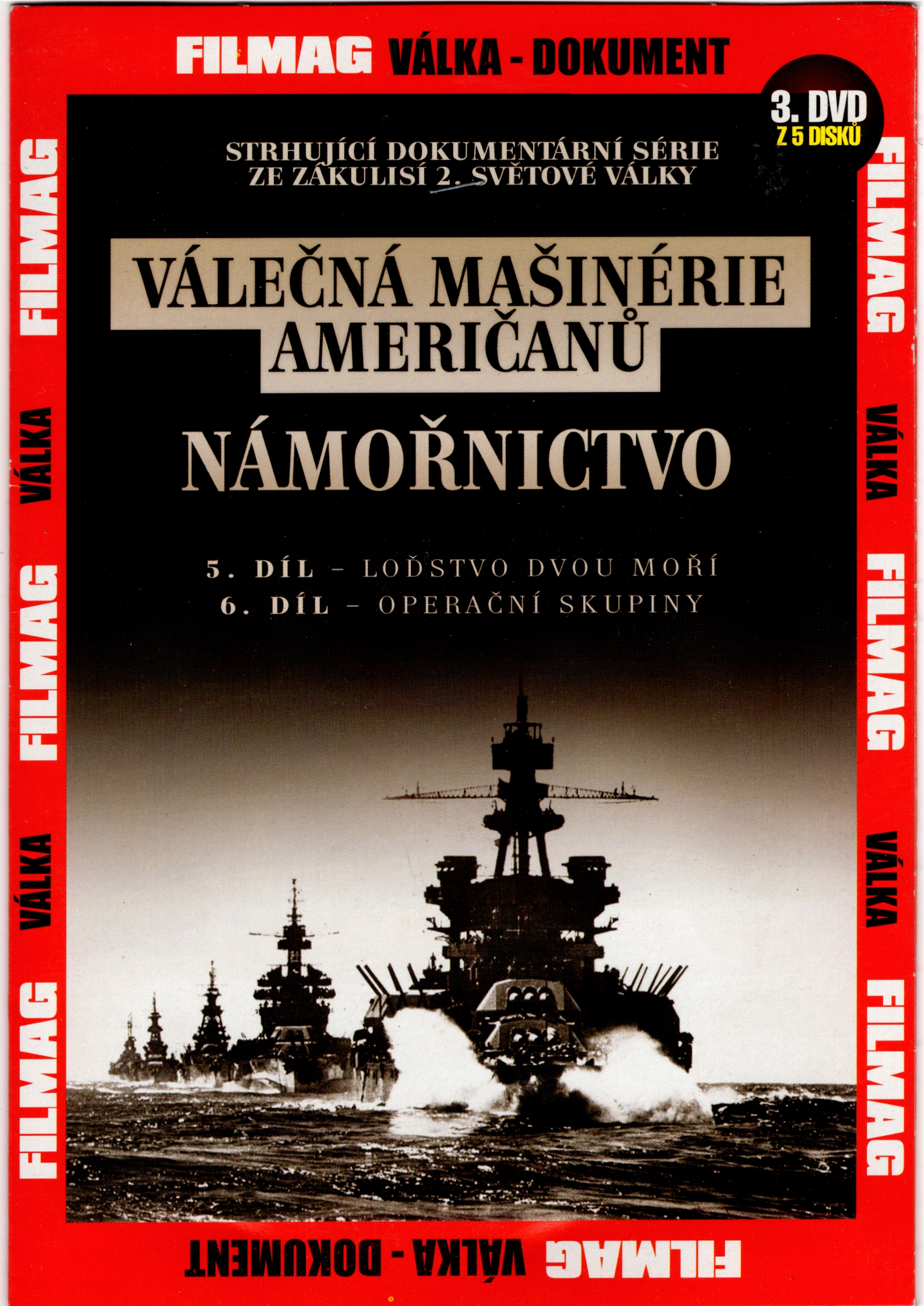 DVD Válečná mašinérie Američanů NÁMOŘNICTVO