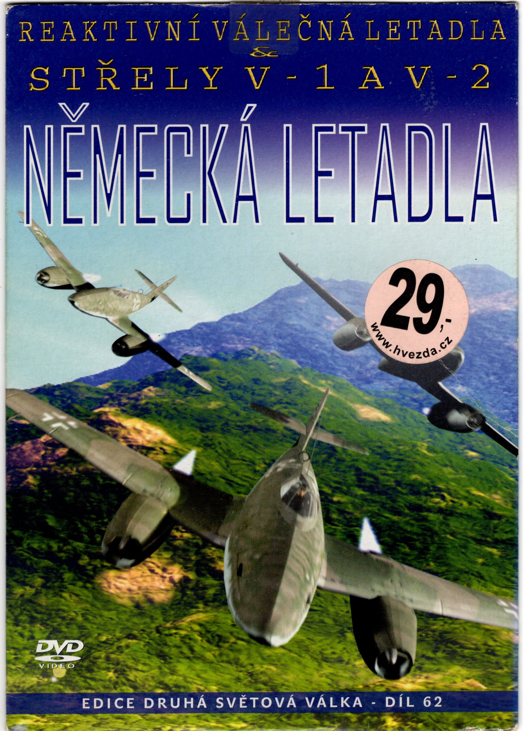 DVD Německá letadla