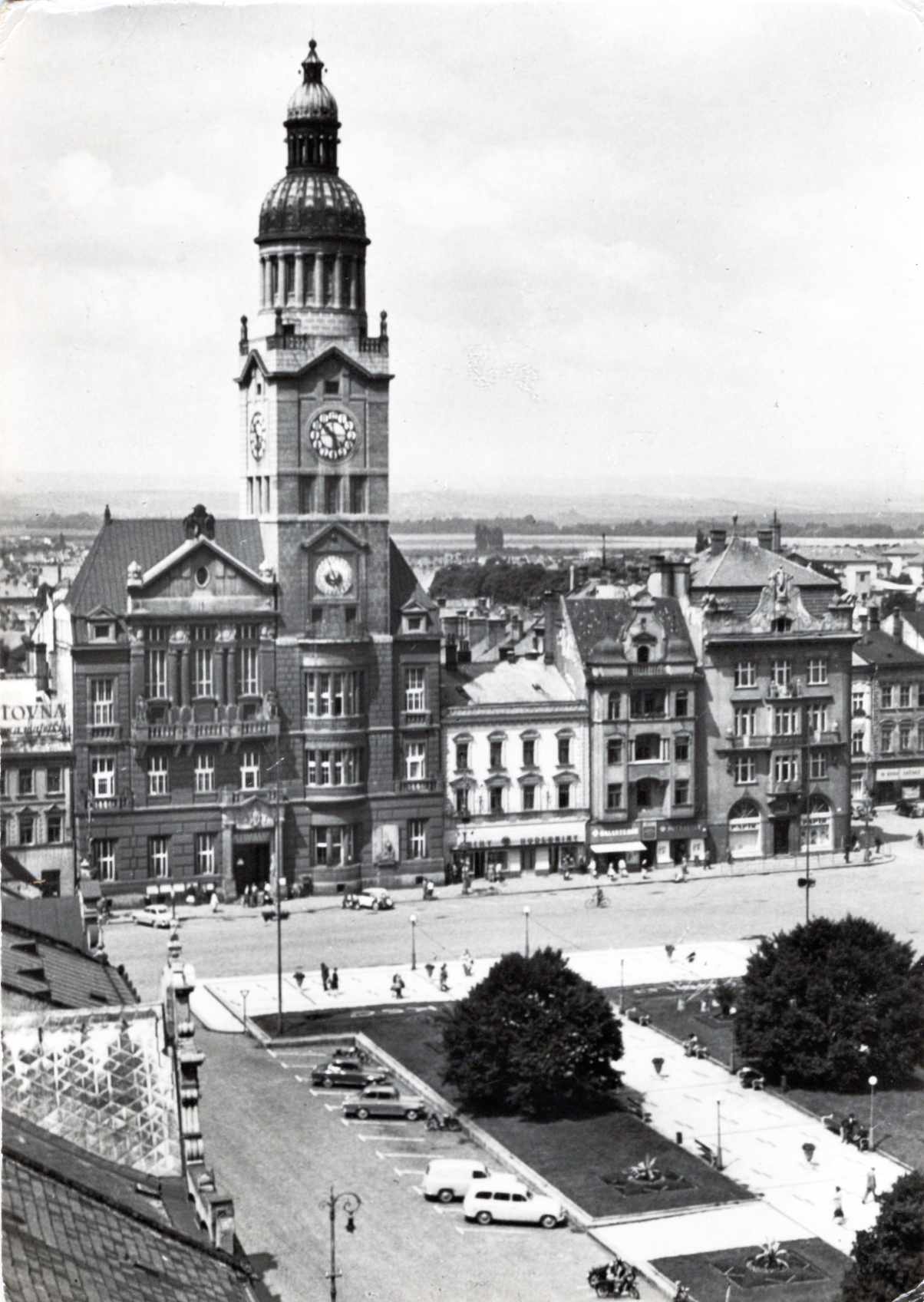 Stará Pohlednice A18, Prostějov náměstí, rok 1964