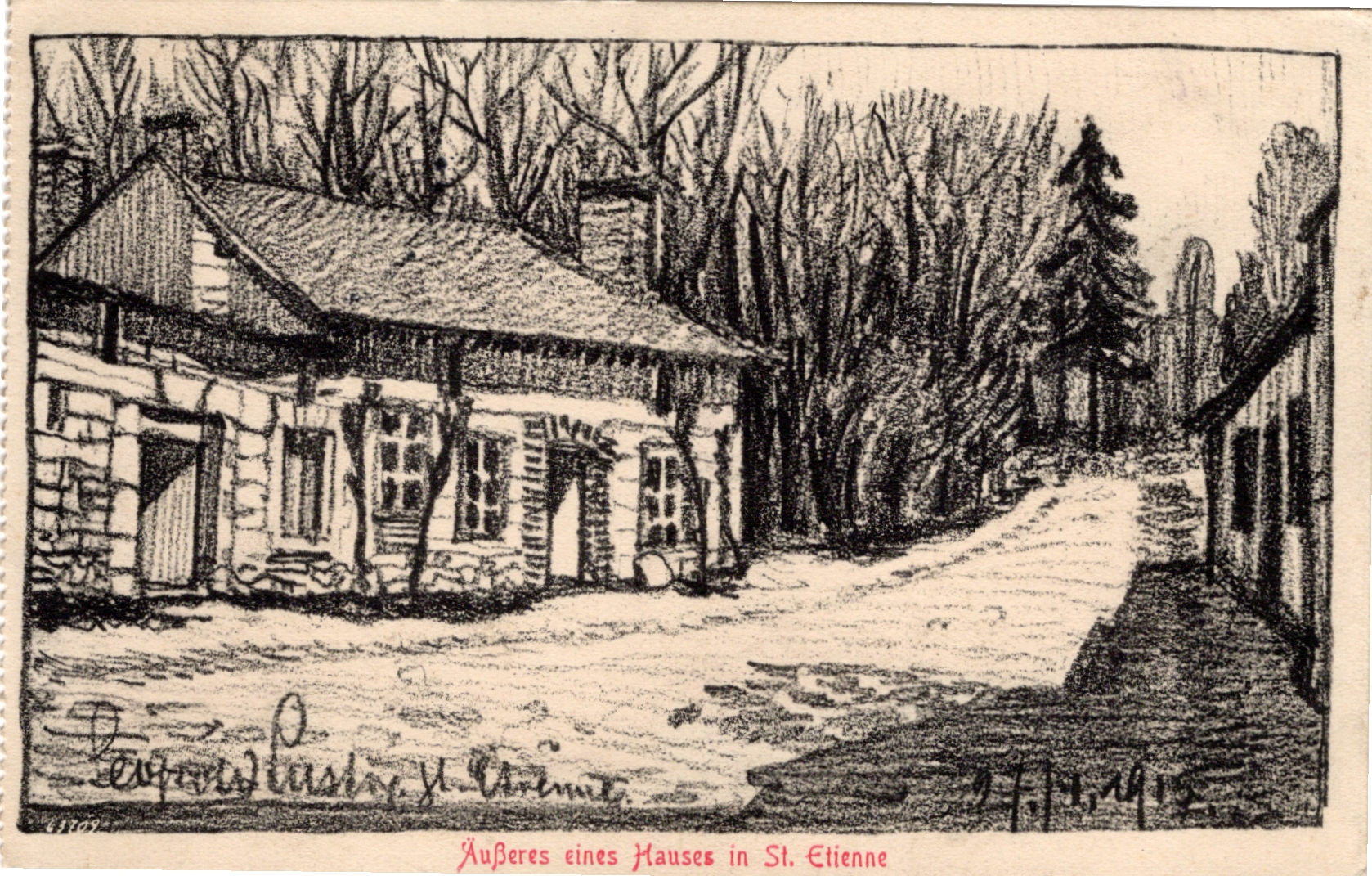Stará Pohlednice A18, Polní pošta rok 1915