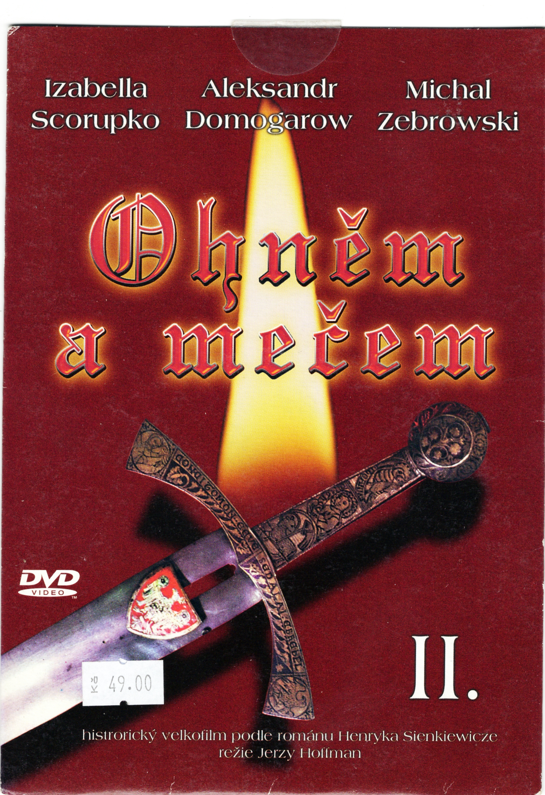 DVD Ohněm a Mečem
