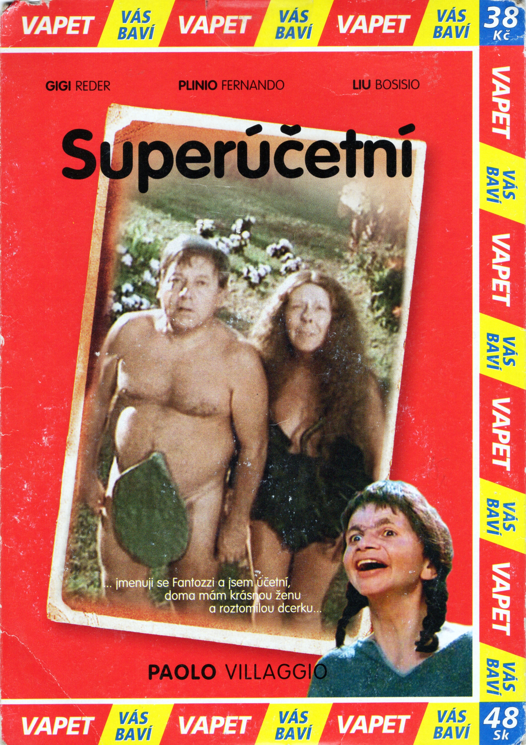 DVD SUPERÚČETNÍ Paolo Villaggio