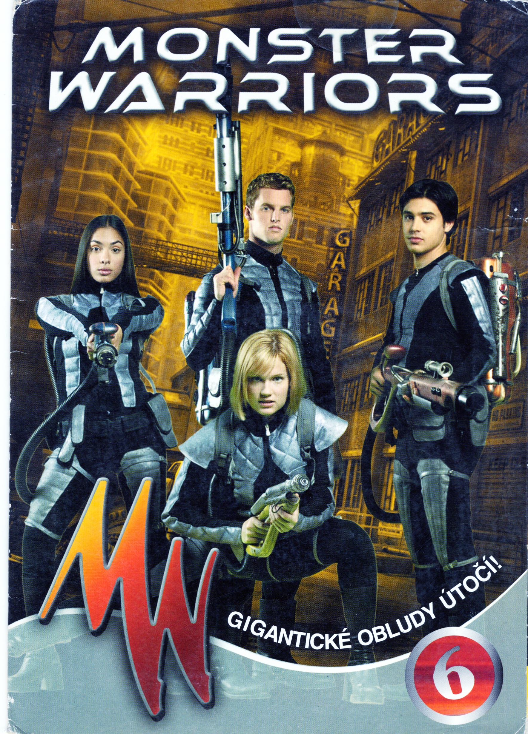 DVD Monster Warriors