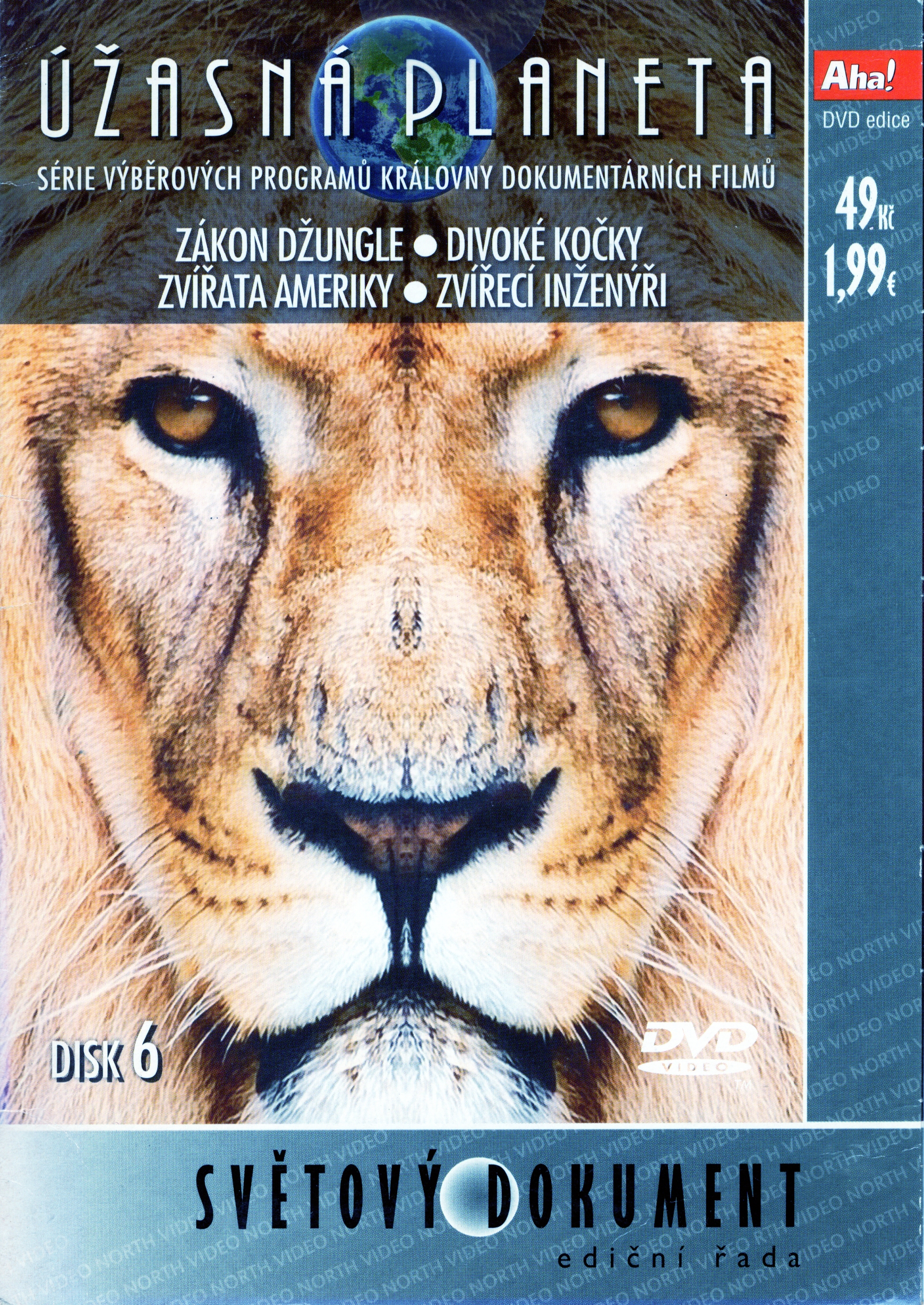 DVD Úžasná planeta DISK 6