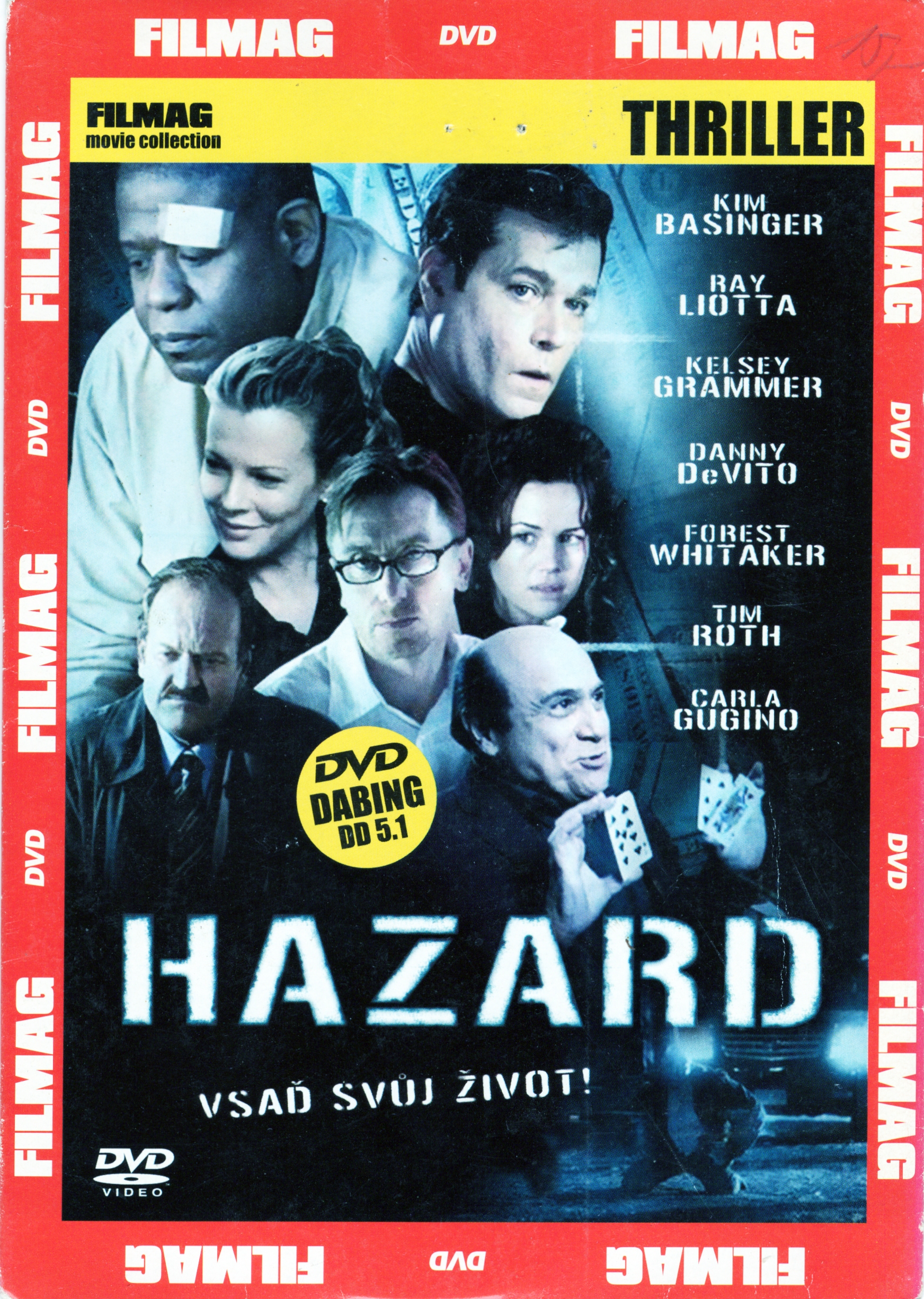 DVD HAZARD - Vsaď svůj život !